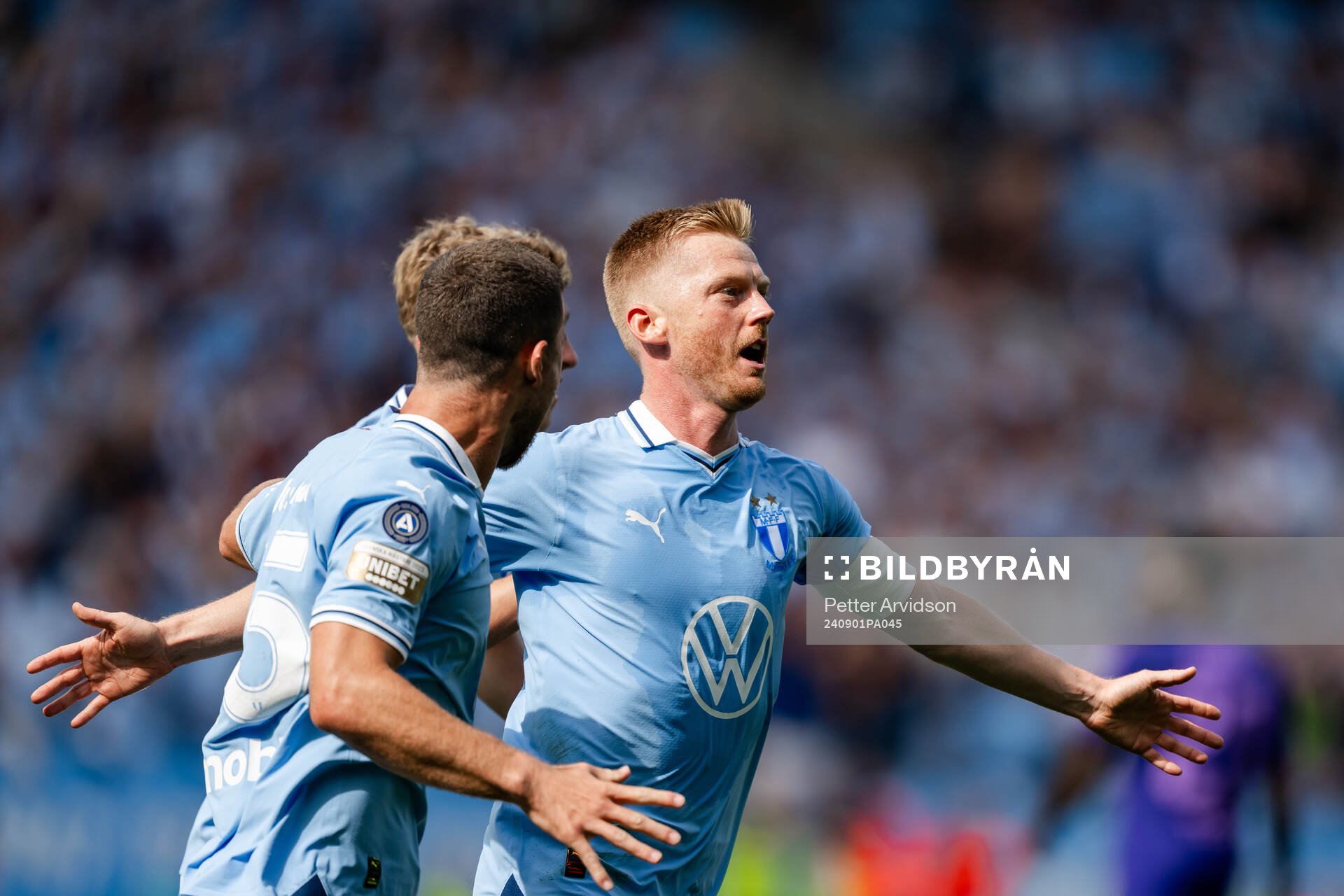 Malmö FFs Anders Christiansen jublar