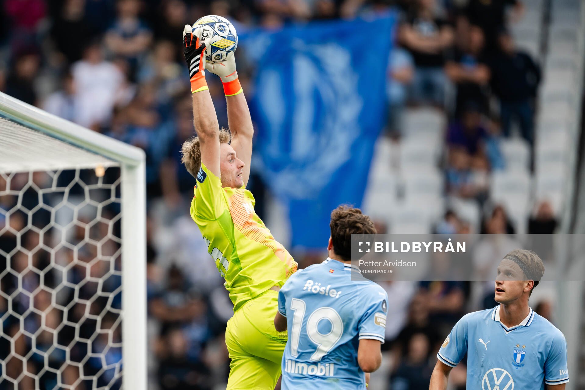 Djurgårdens målvakt Jacob Rinne