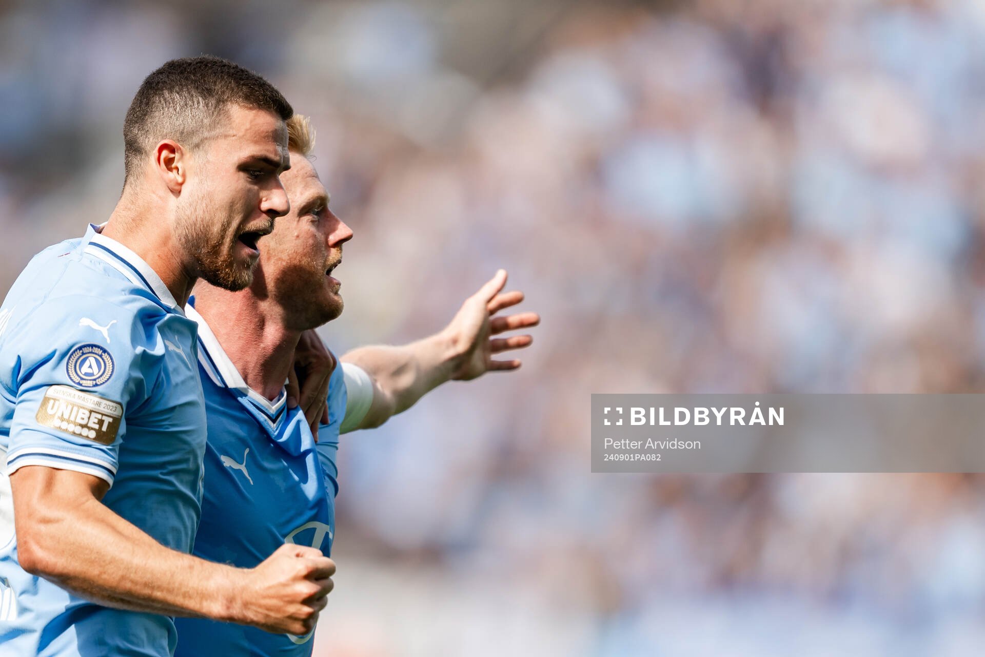Malmö FFs Anders Christiansen jublar