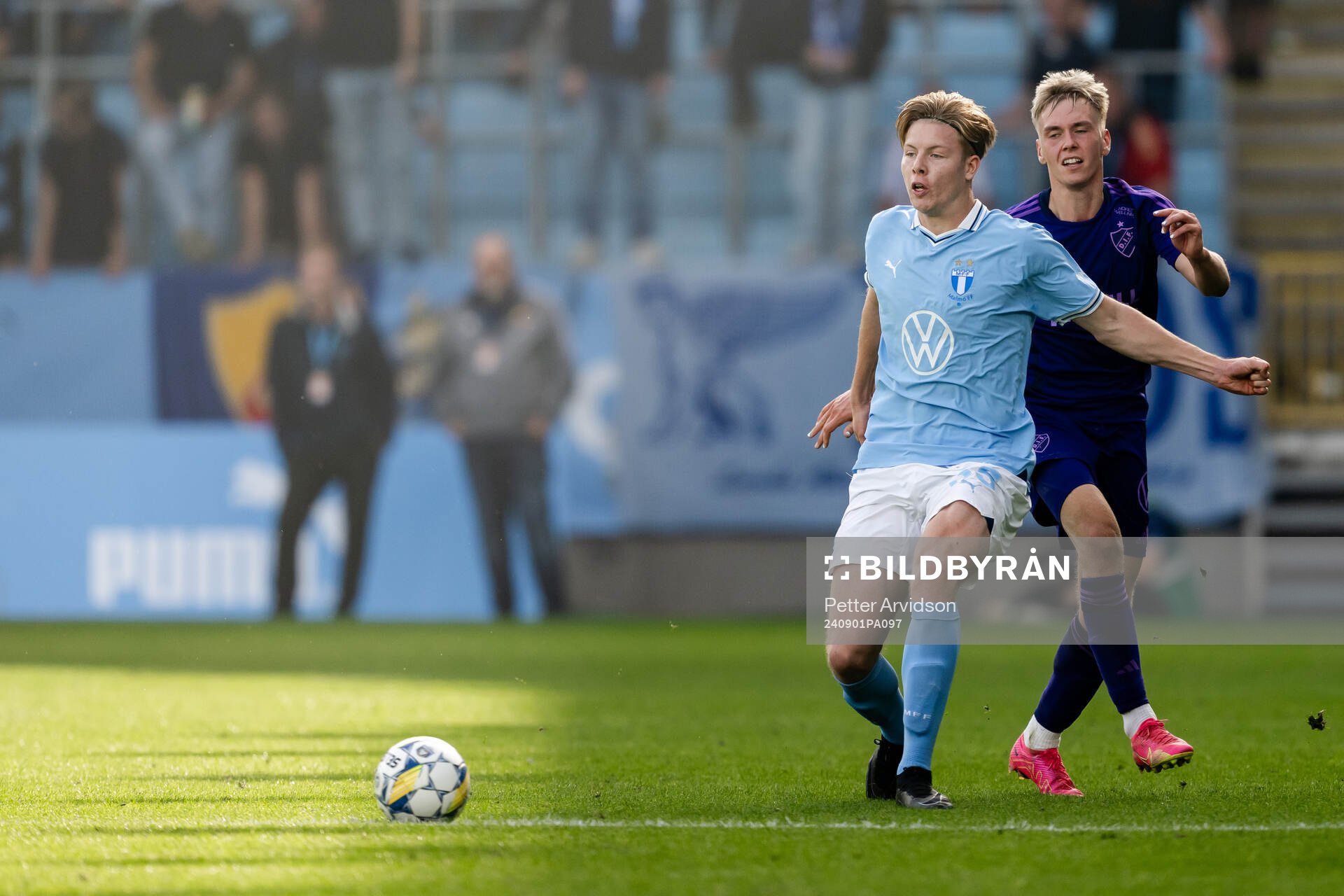 Malmö FFs Nils Zätterström och Djurgårdens Santeri