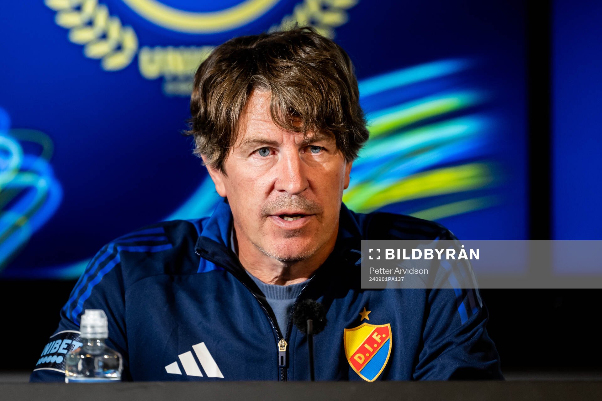 Djurgårdens tränare Thomas Lagerlöf