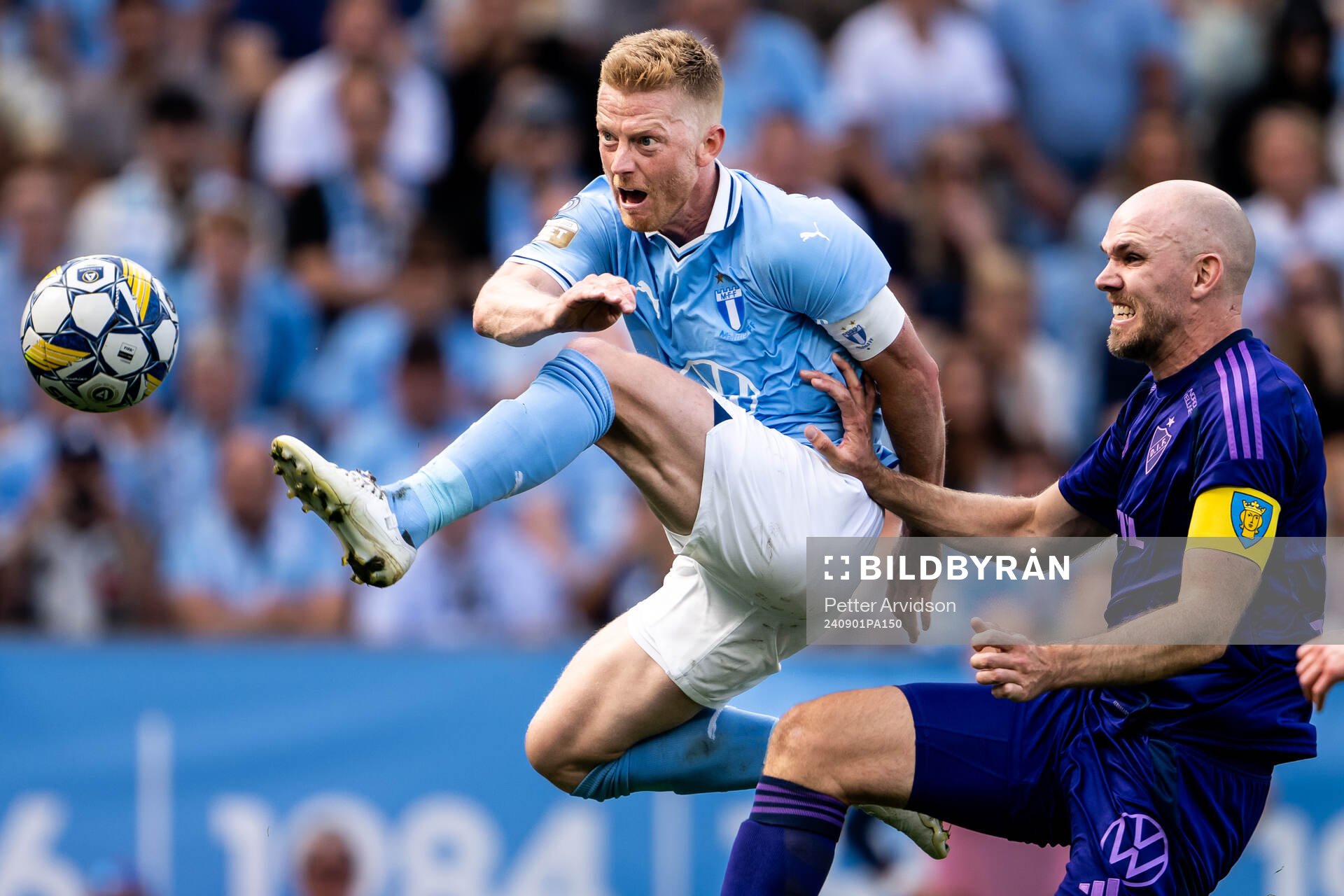 Malmö FFs Anders Christiansen och Djurgårdens Marcus