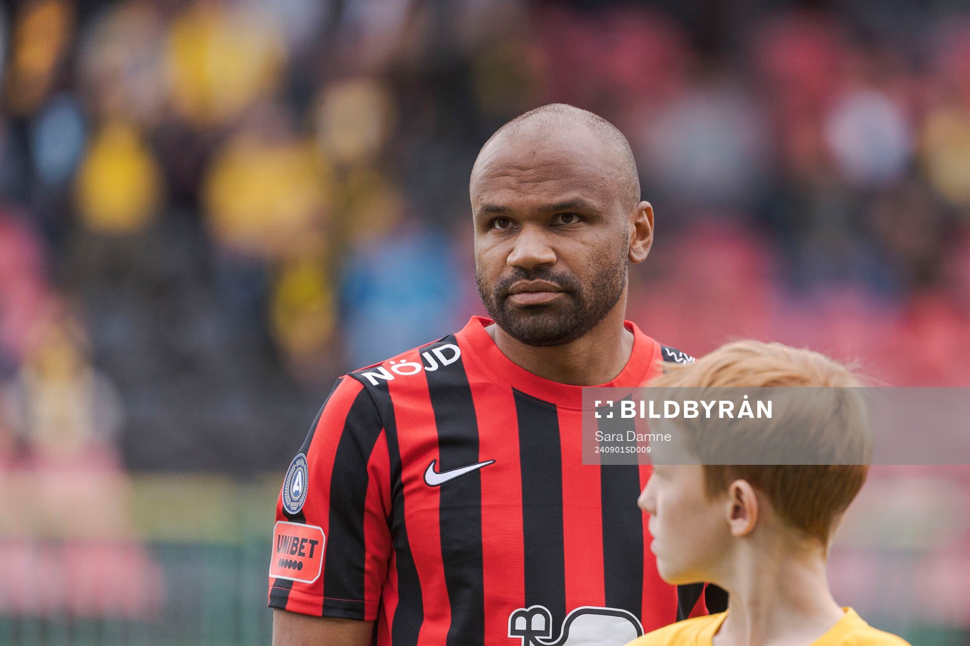Brommapojkarnas Serge-Junior Martinsson Ngouali gör