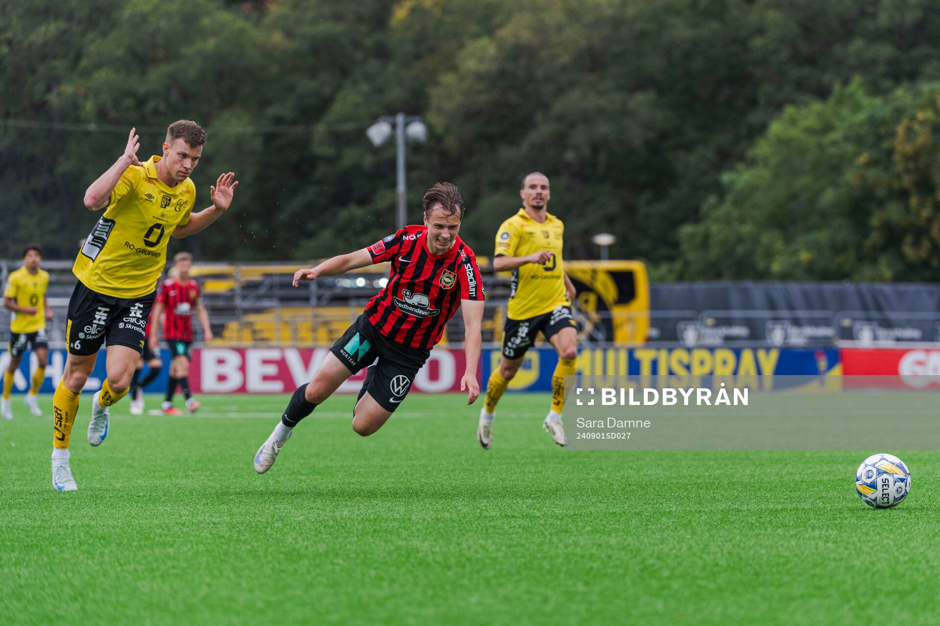 Elfsborgs Andri Fannar Baldursson och Brommapojkarnas Alex