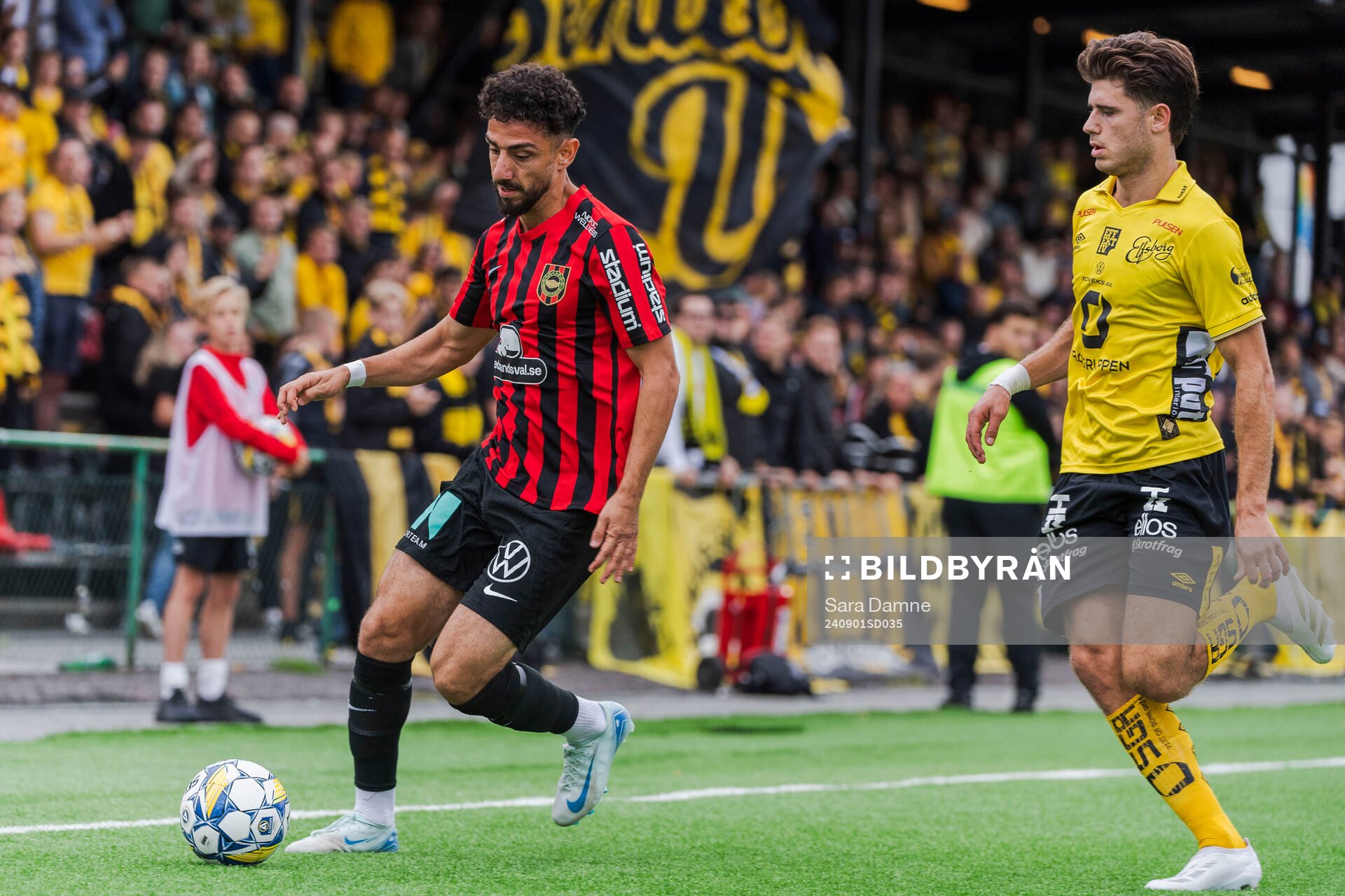 Brommapojkarnas Daleho Irandust och Elfsborgs Besfort Zeneli
