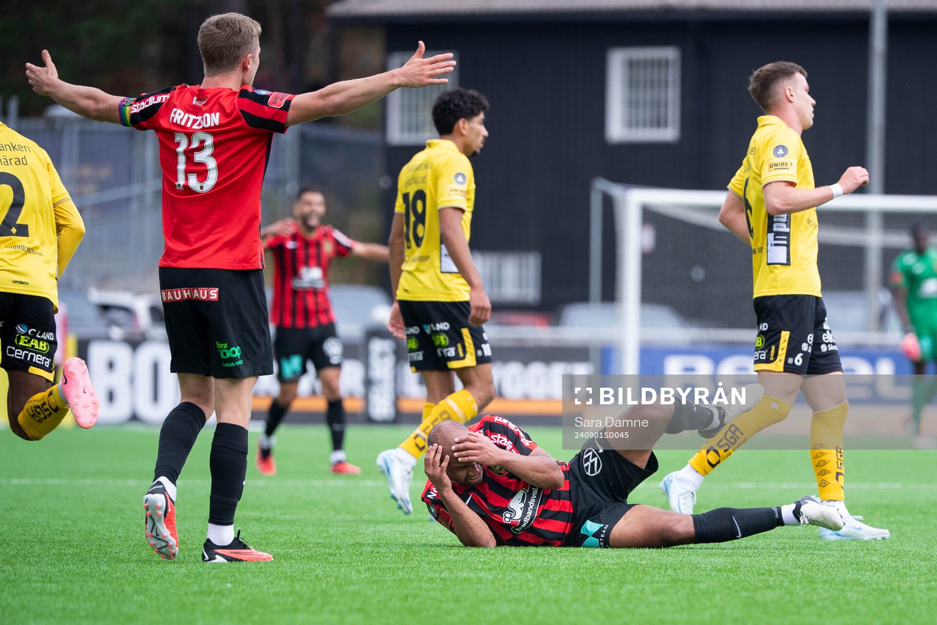 Brommapojkarnas Serge-Junior Martinsson Ngouali