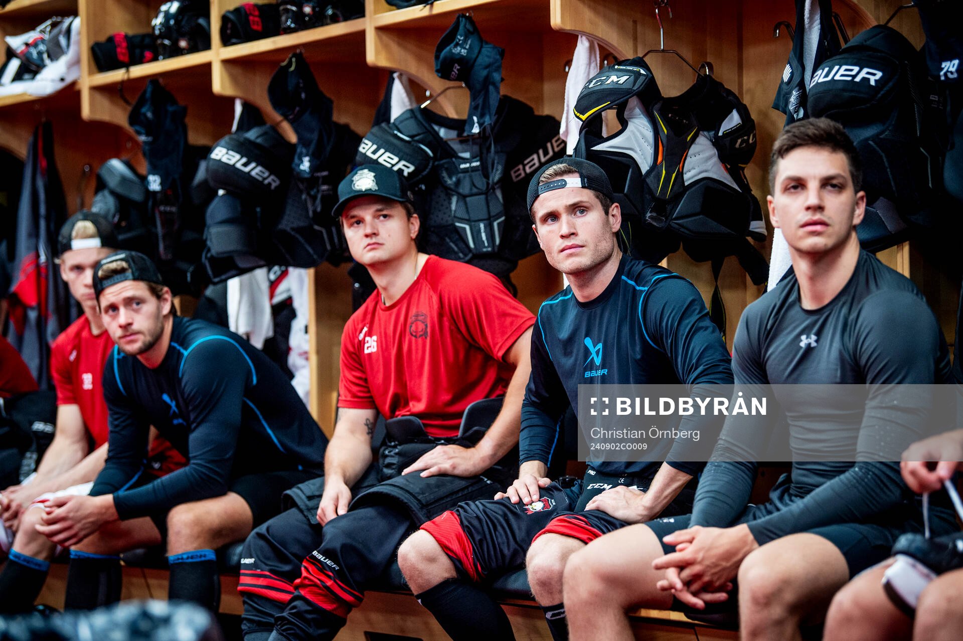 Malmö Redhawks Carl Persson, Teemu Kivihalme, Christoffer