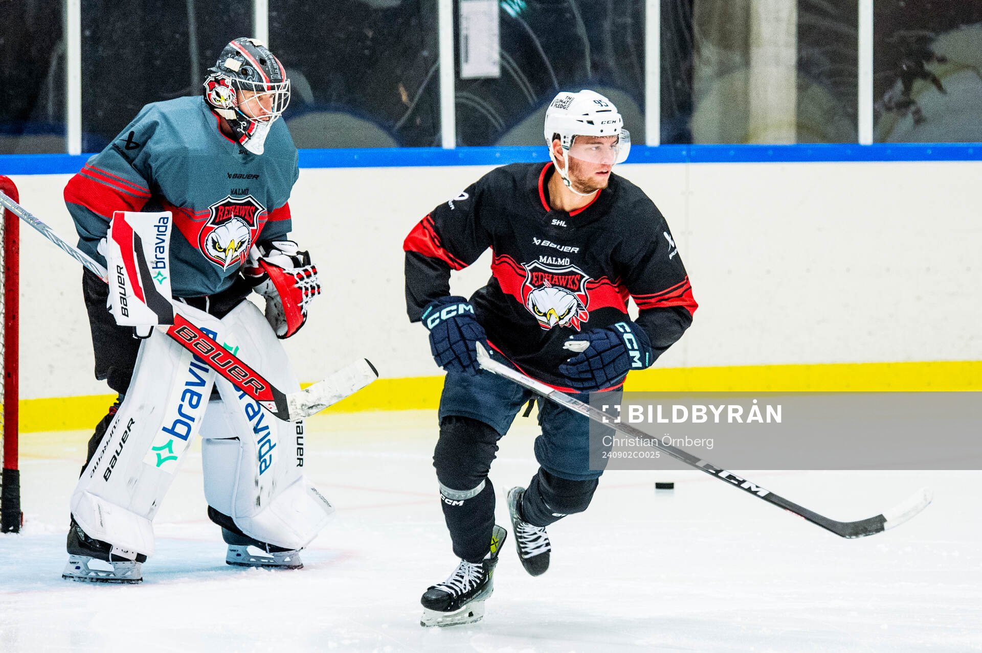 André Burakovsky tränar med Malmö Redhawks