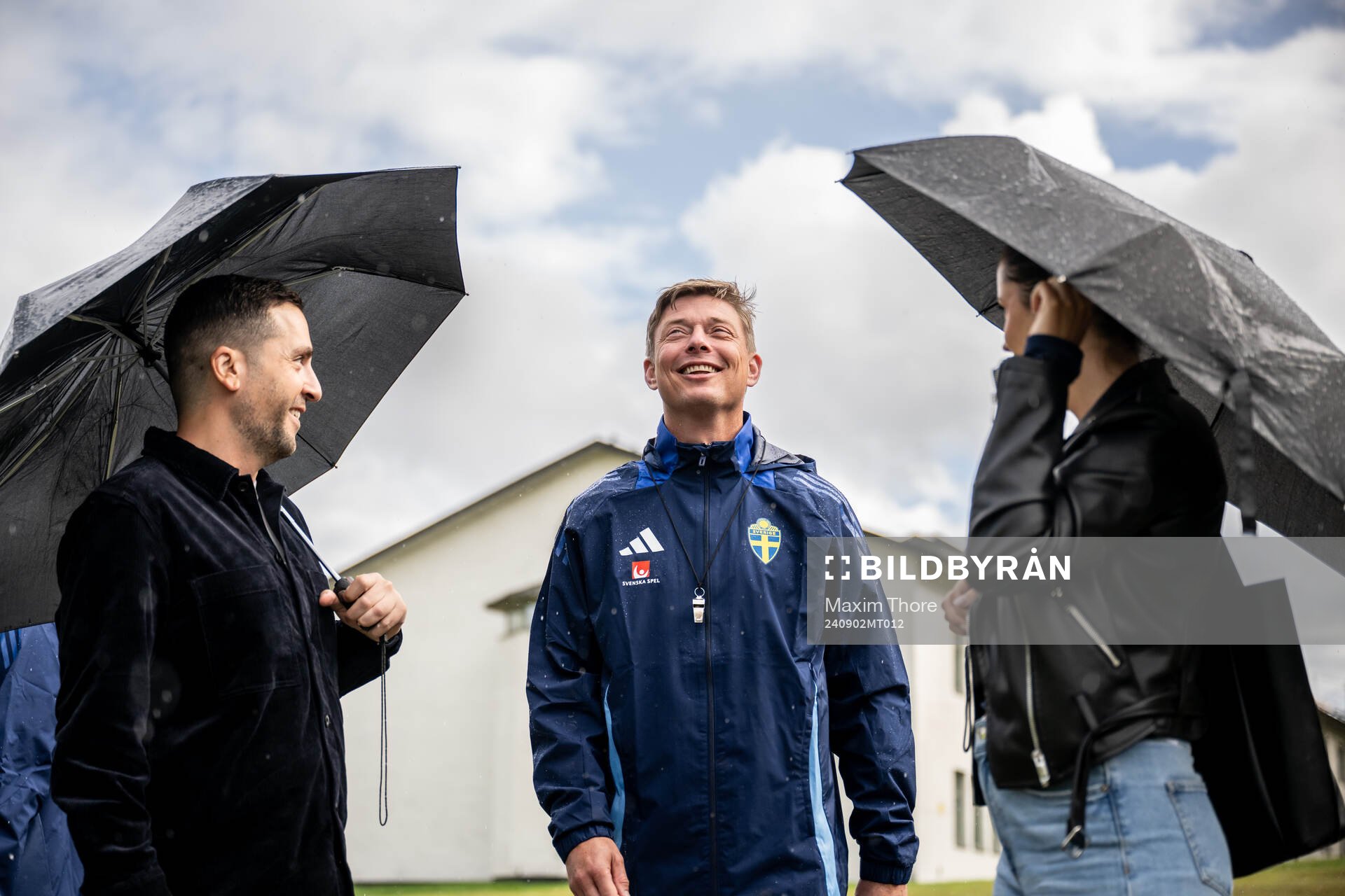 Head coach Jon Dahl Tomasson of the Swedish national