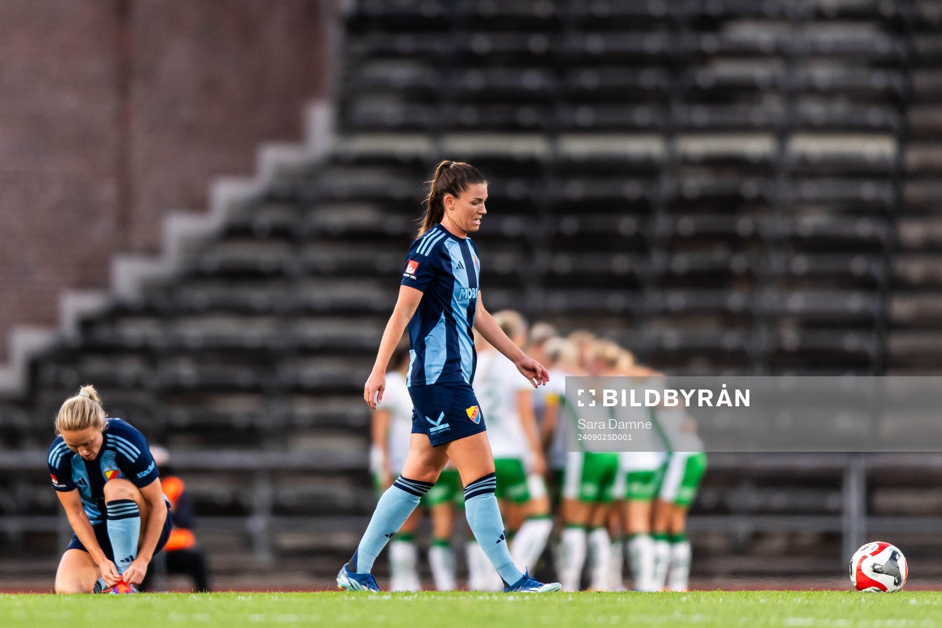 Djurgårdens spelare deppar