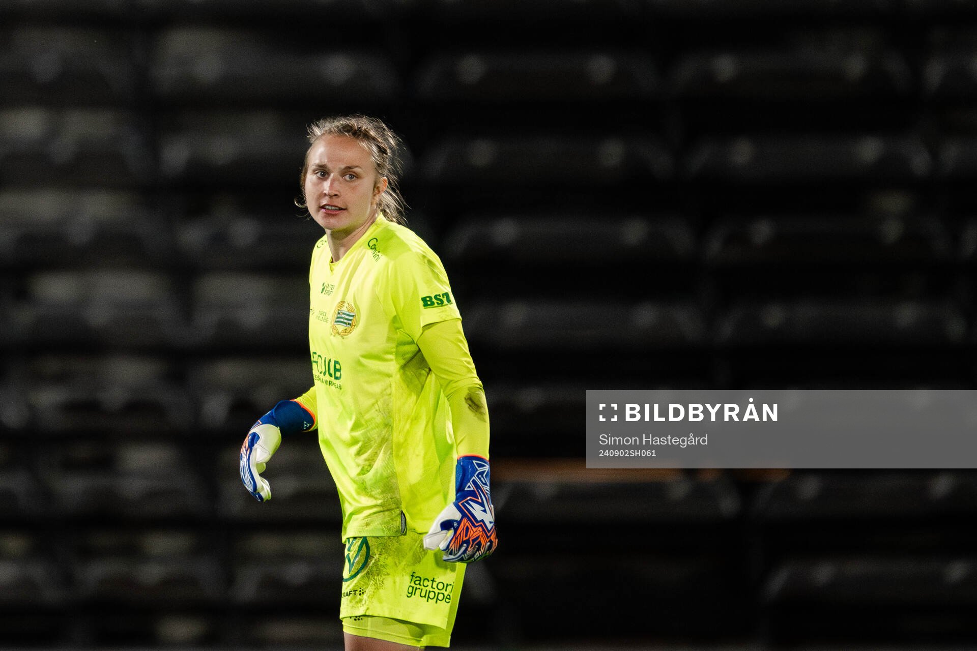 Hammarbys målvakt Anna Tamminen