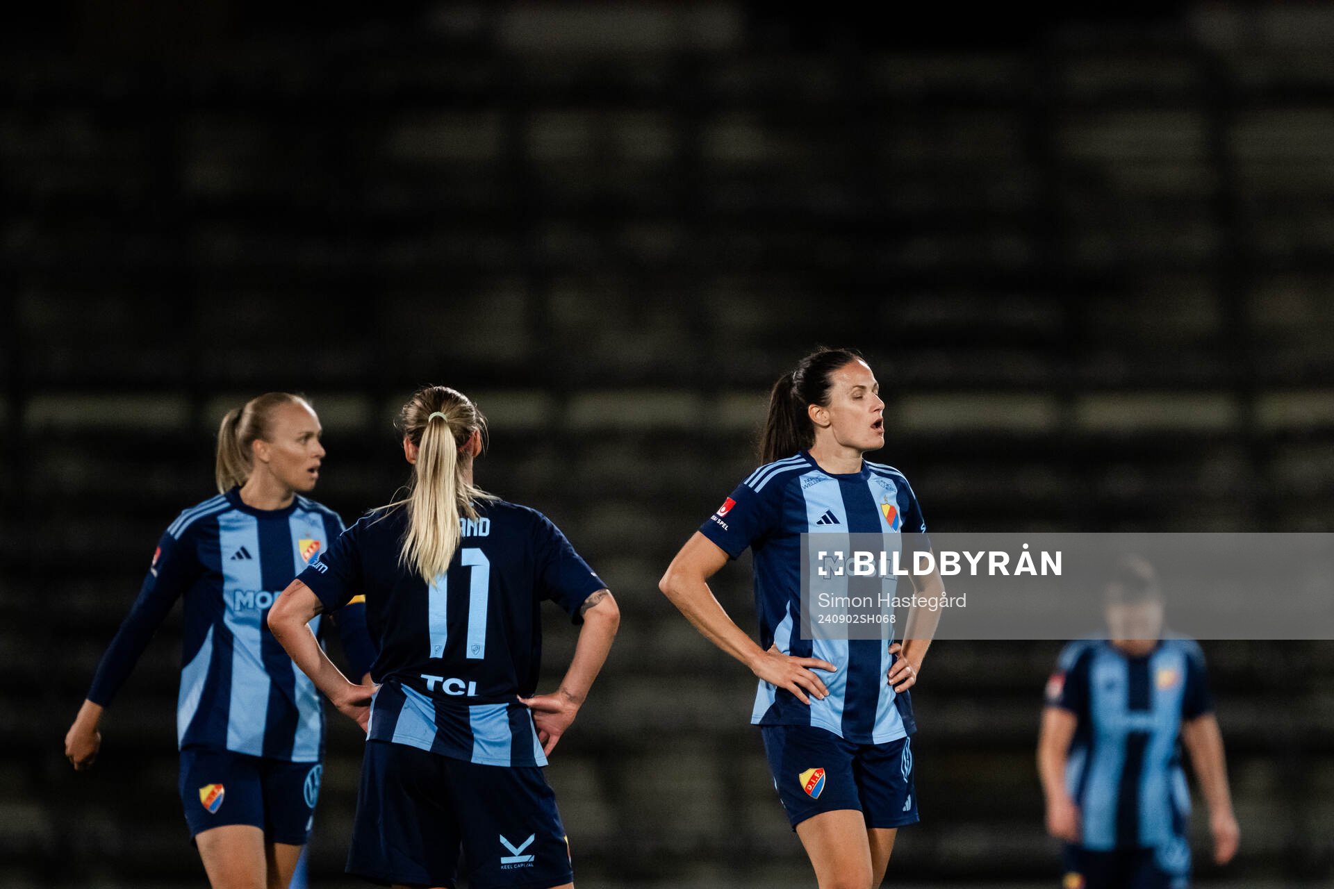 Djurgårdens Beata Kollmats deppar