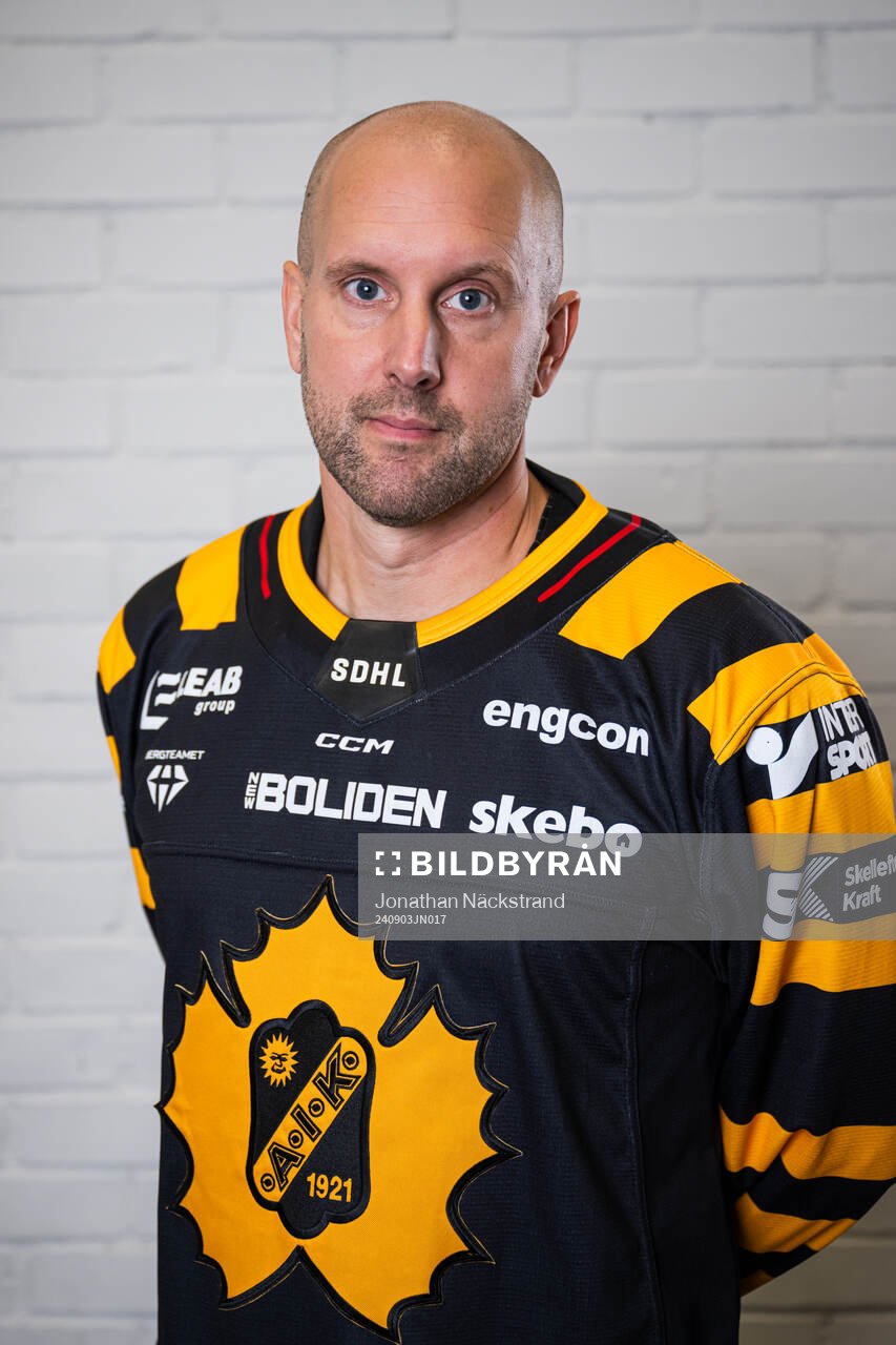 Skellefteås tränare Martin Lindh