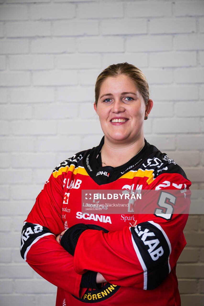 Luleås tränare Melinda Olsson