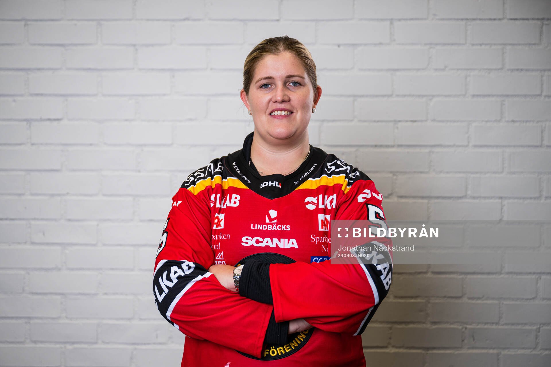 Luleås tränare Melinda Olsson
