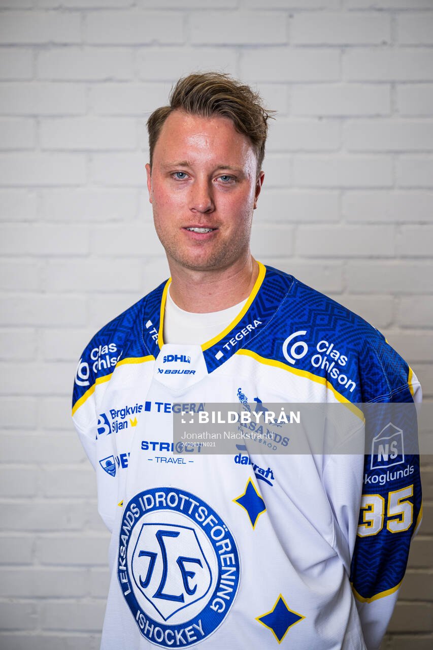 Leksands tränare Joakim Engström