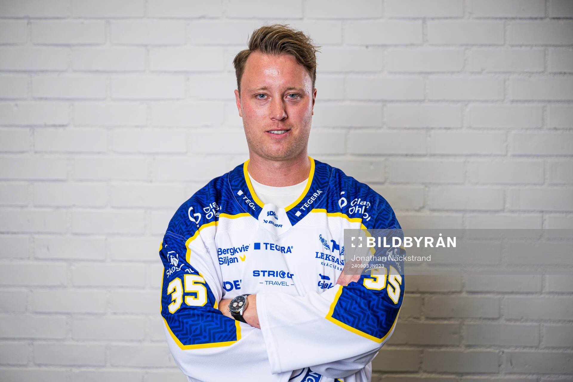 Leksands tränare Joakim Engström