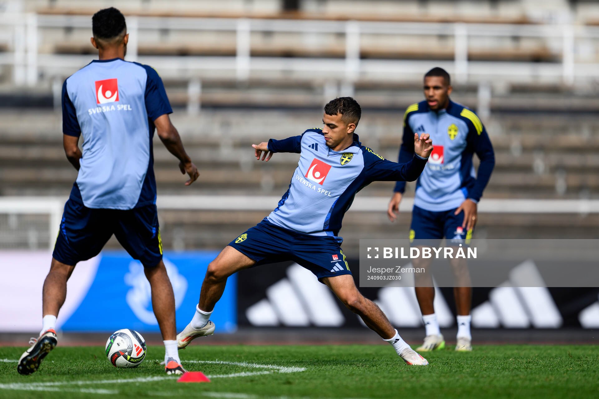 Yasin Ayari of the Swedish men's football national team at