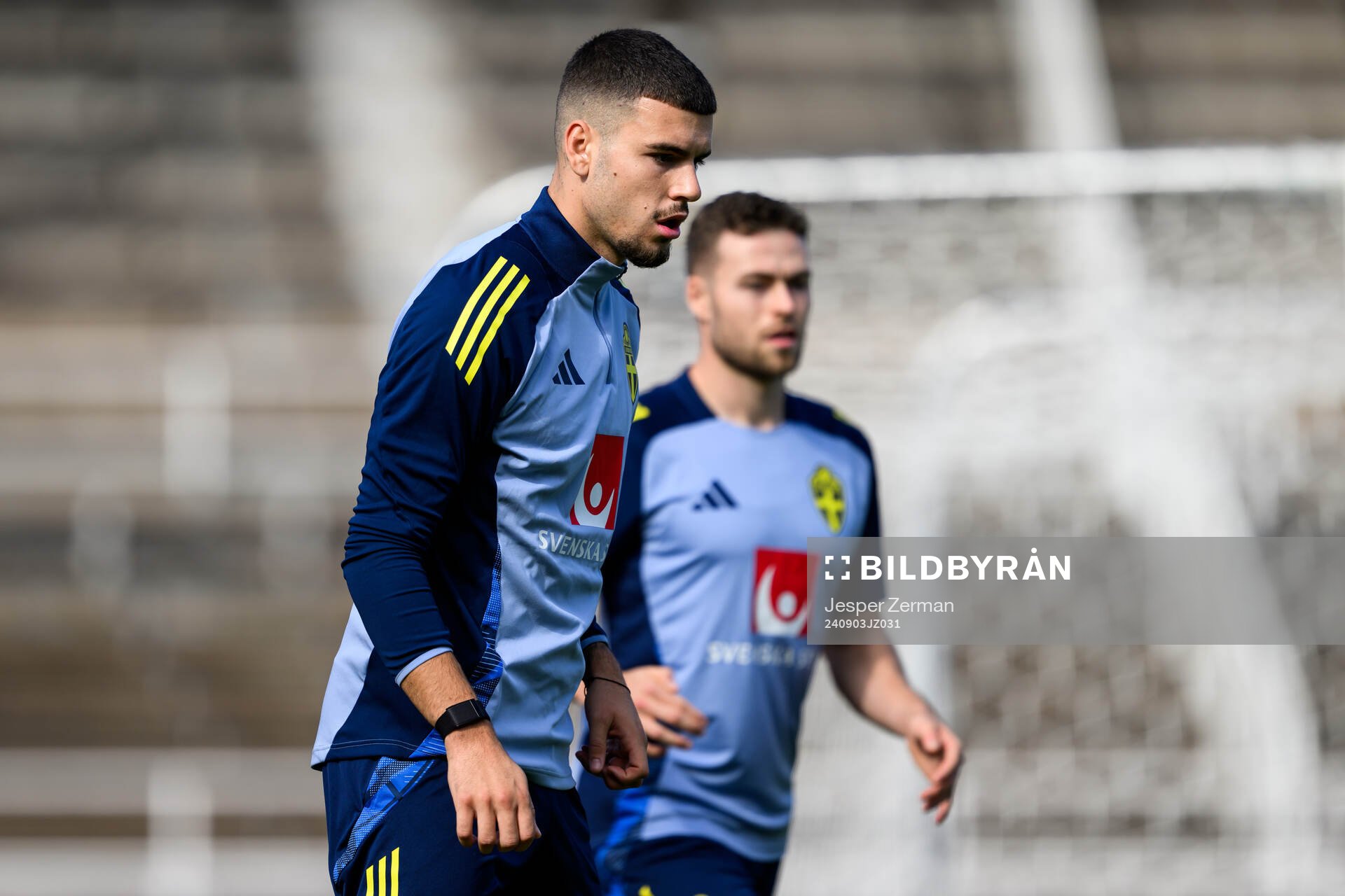Edvin Kurtulus of the Swedish men's football national team