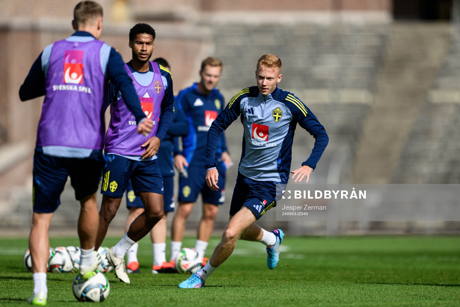 Jens Cajuste and Hugo Larsson of the Swedish men's football