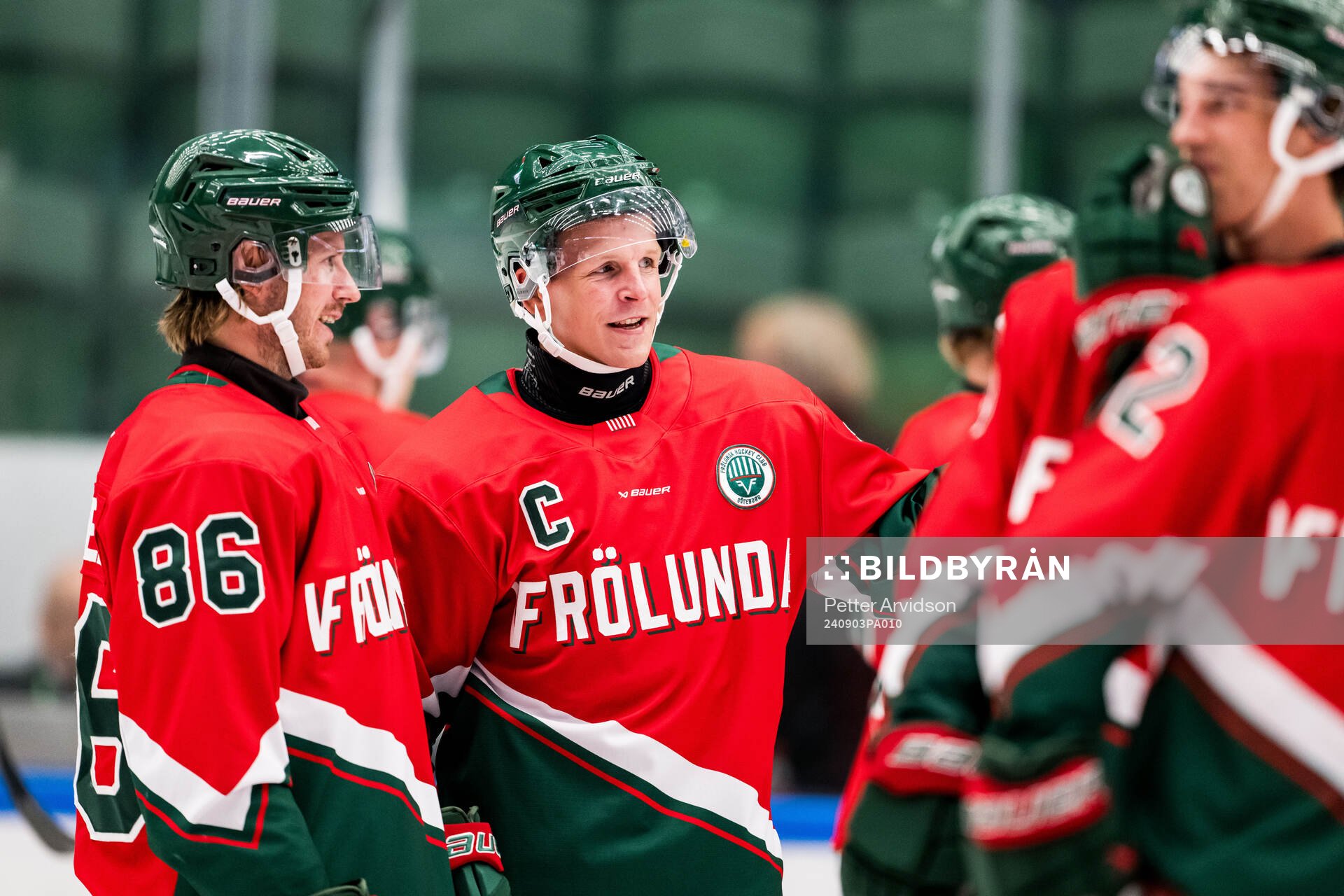 Frölundas Erik Thorell och Max Friberg