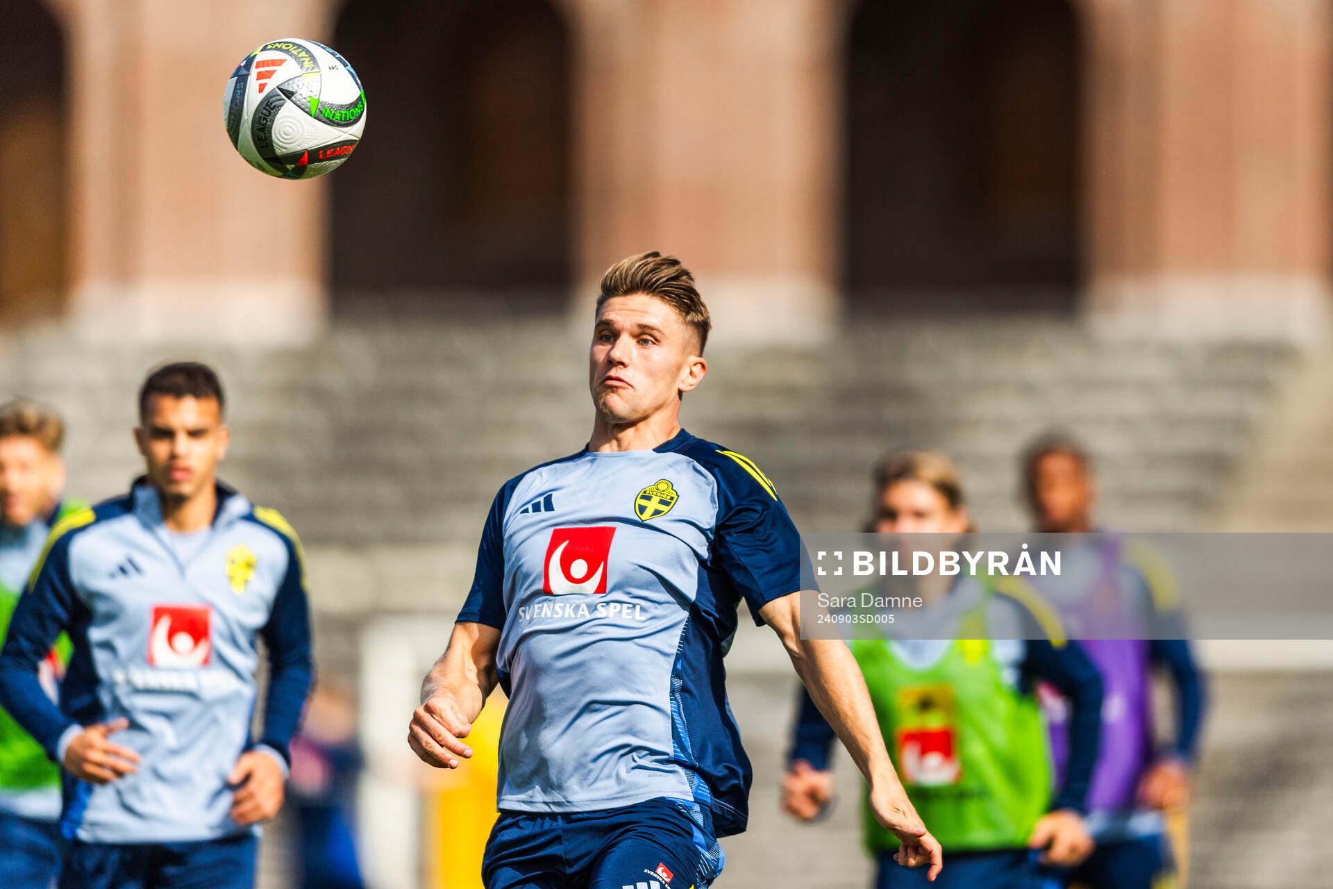 Viktor Gyökeres of the Swedish men's football national