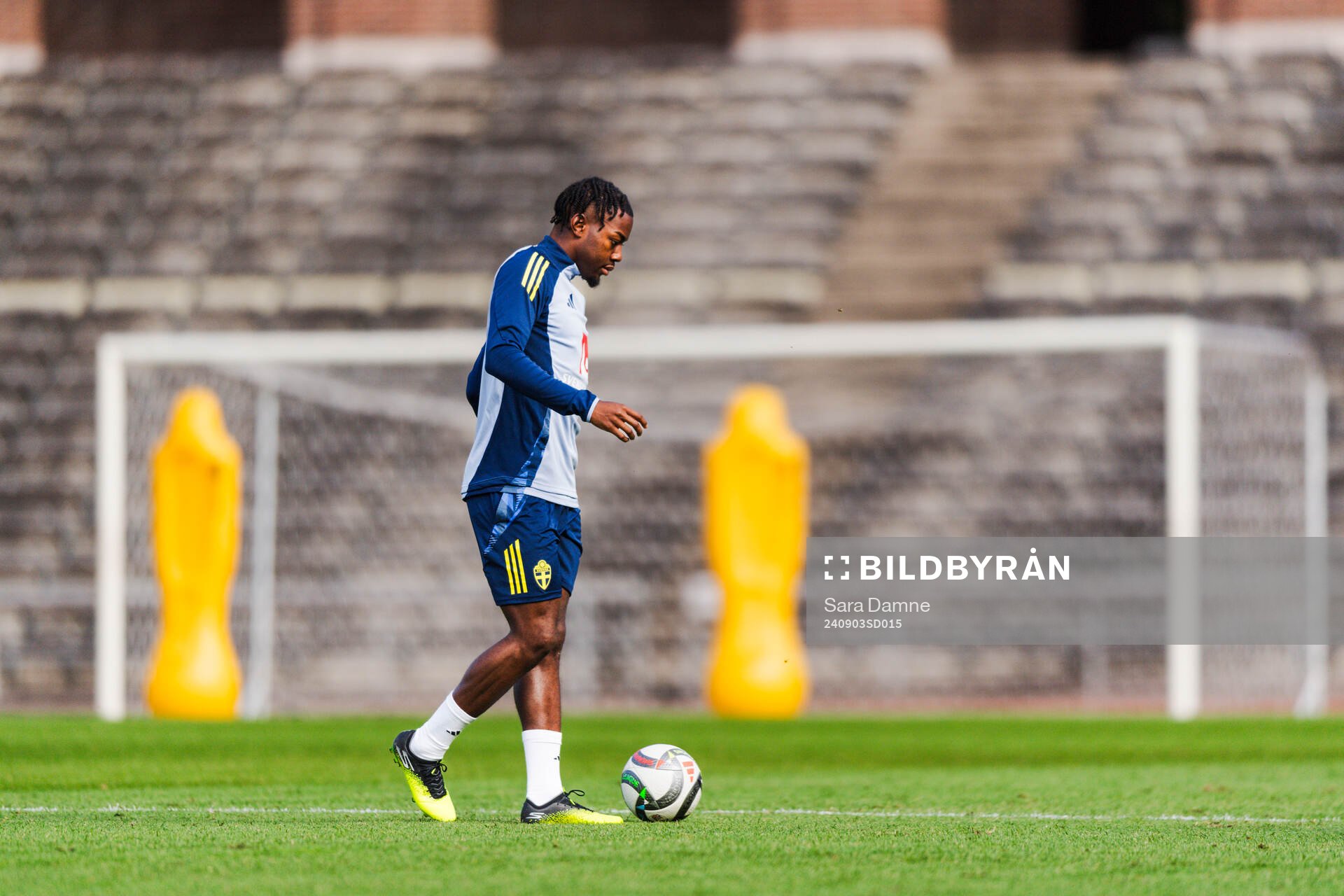 Anthony Elanga of the Swedish men's football national team