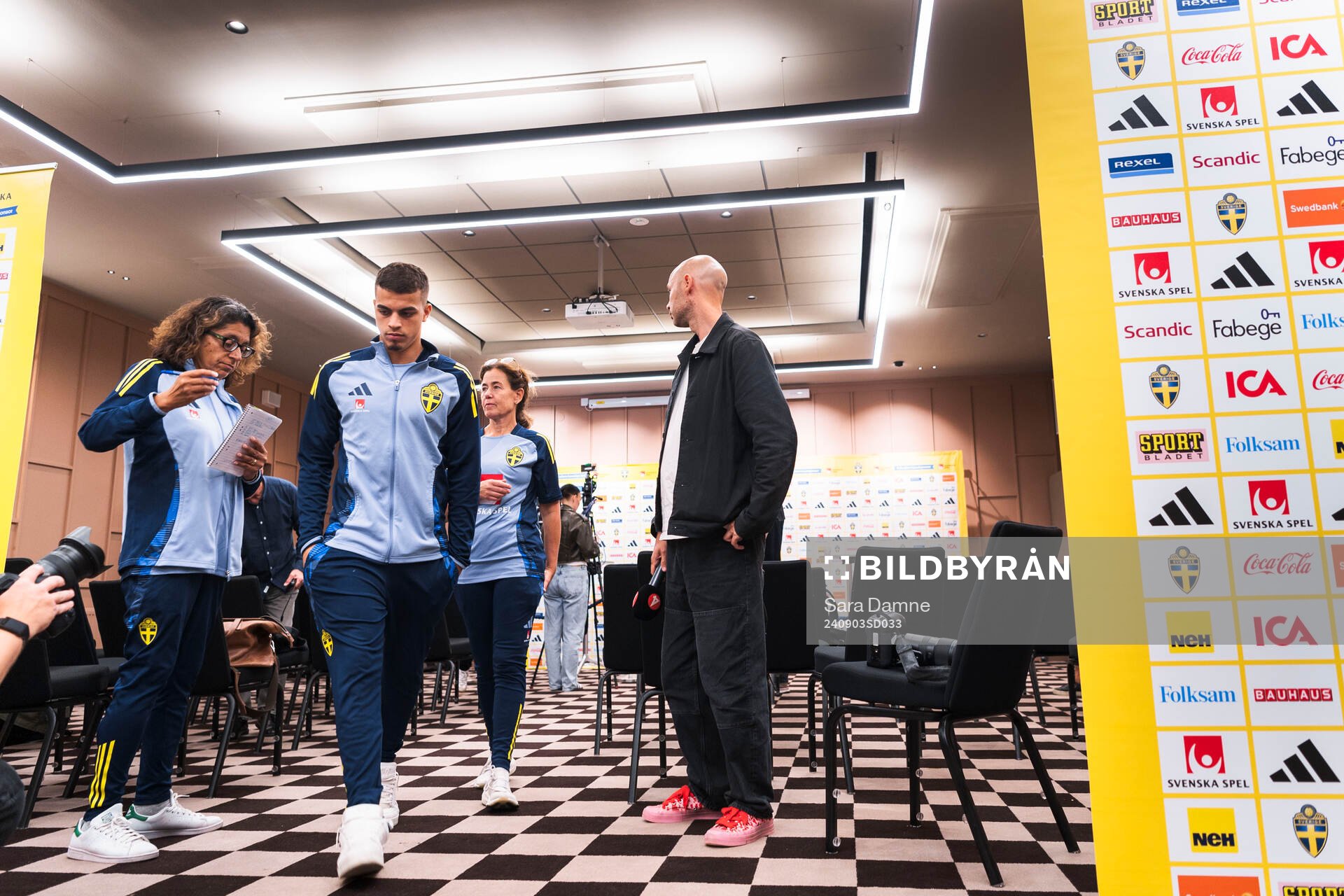 Yasin Ayari of the Swedish men's football national team