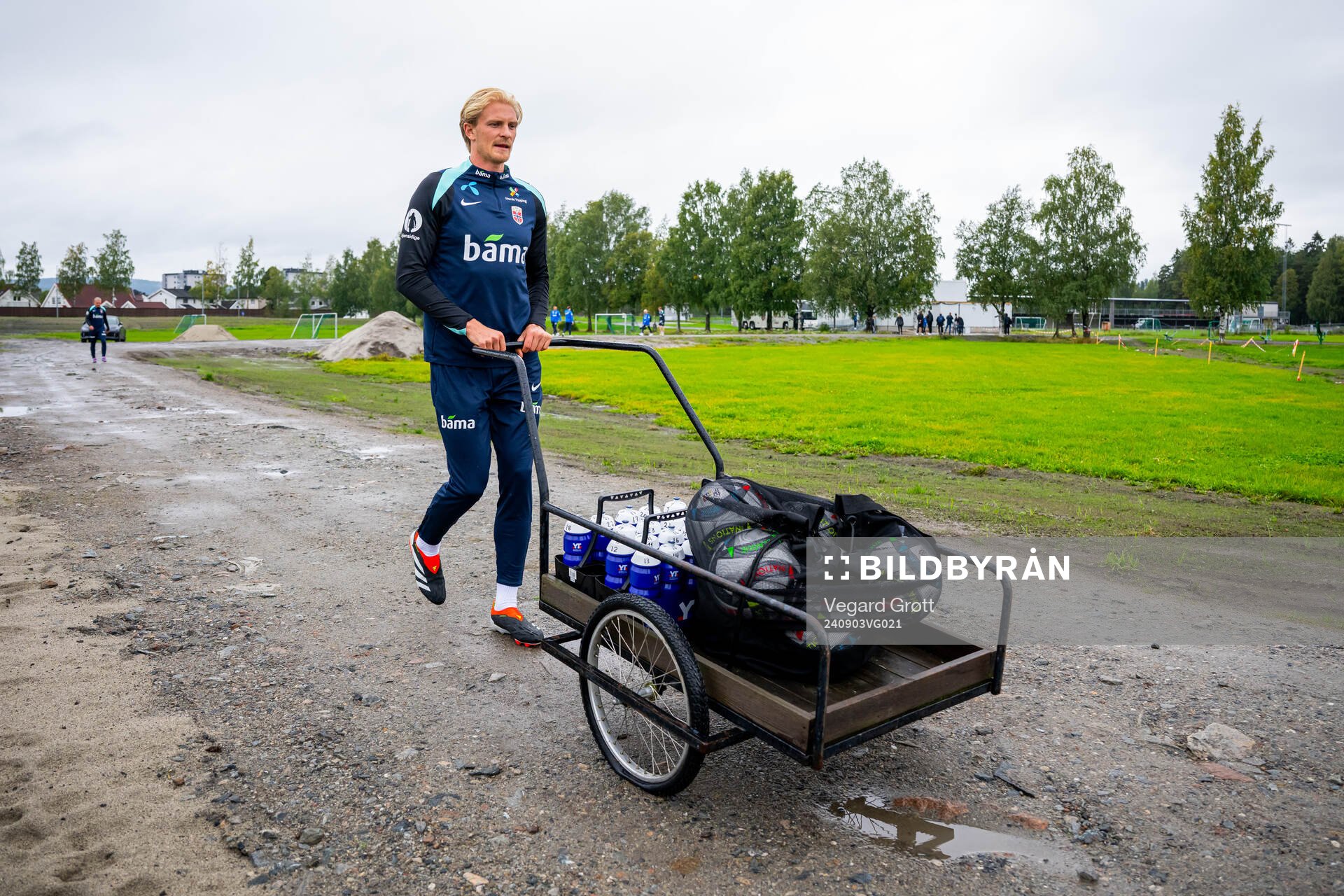 Morten Thorsby of the Norwegian national football team