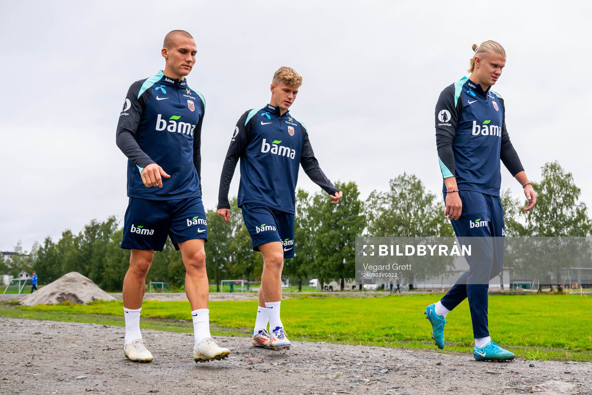 Leo Skiri Østigård, Sindre Walle Egeli and Erling Braut