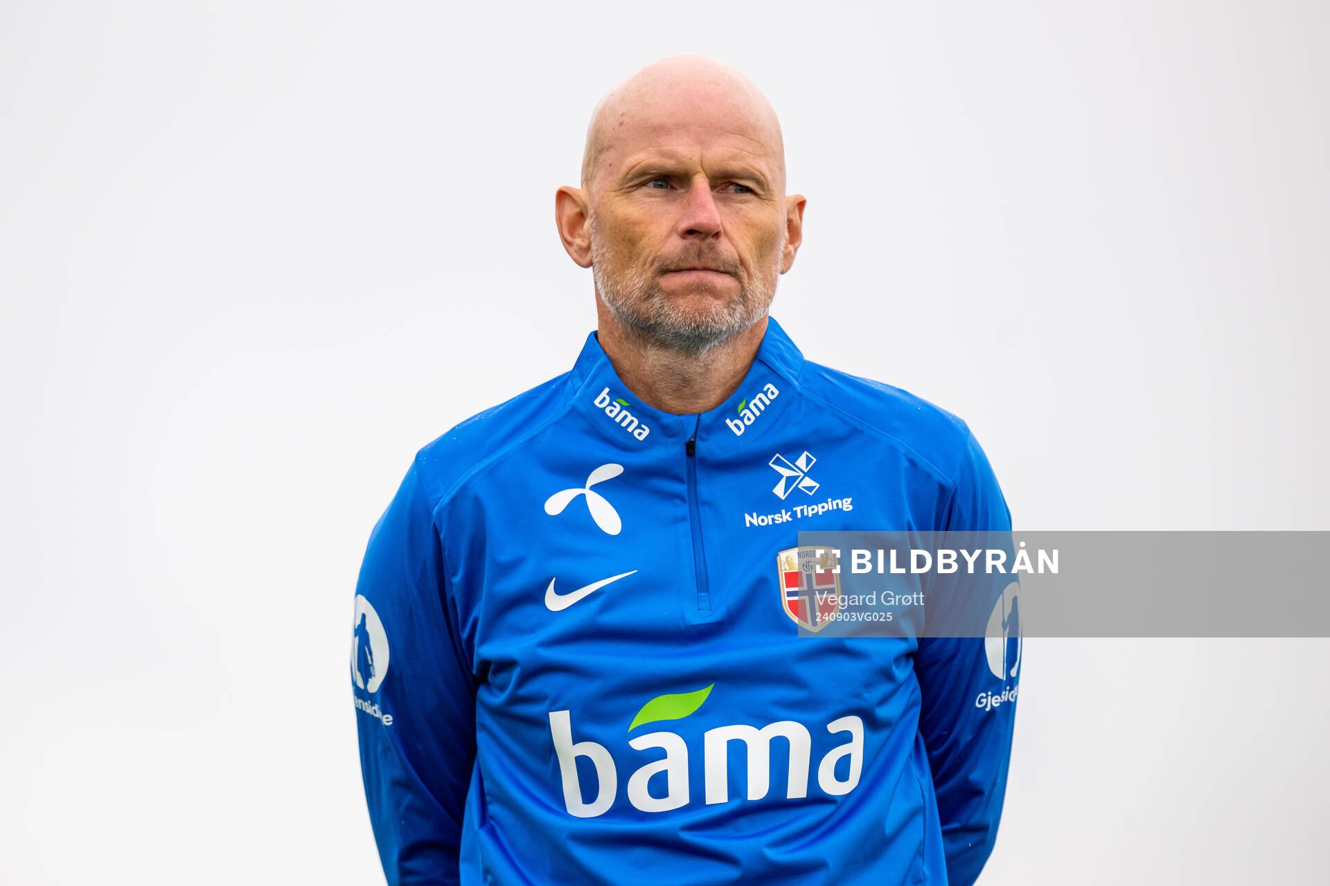 Ståle Solbakken, head coach of the Norwegian national