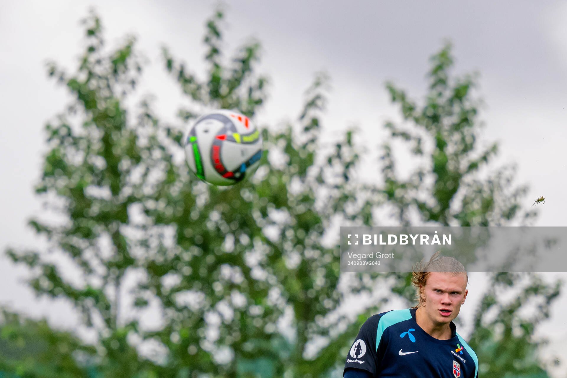 Erling Braut Haaland of the Norwegian national football team