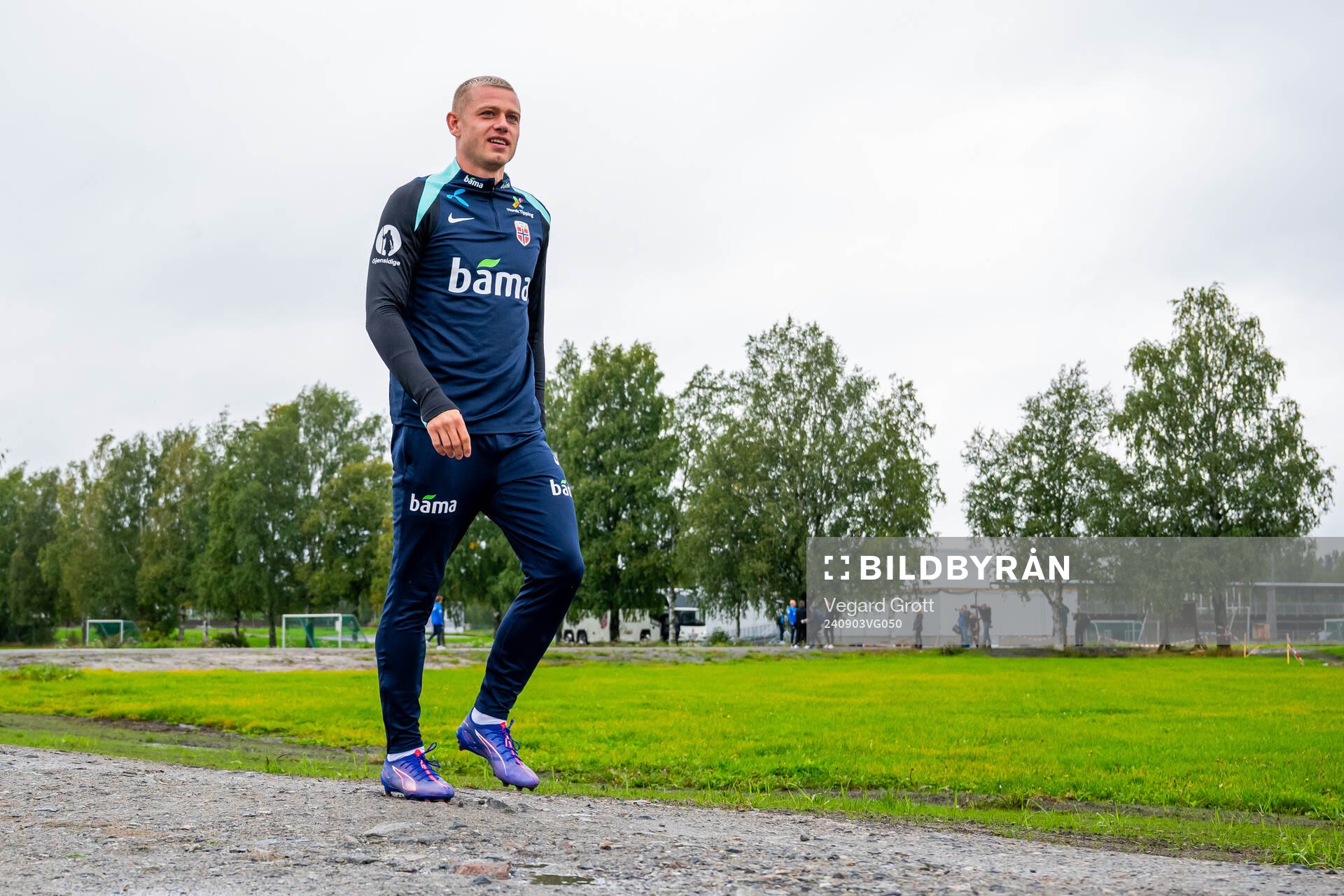 Julian Ryerson of the Norwegian national football team