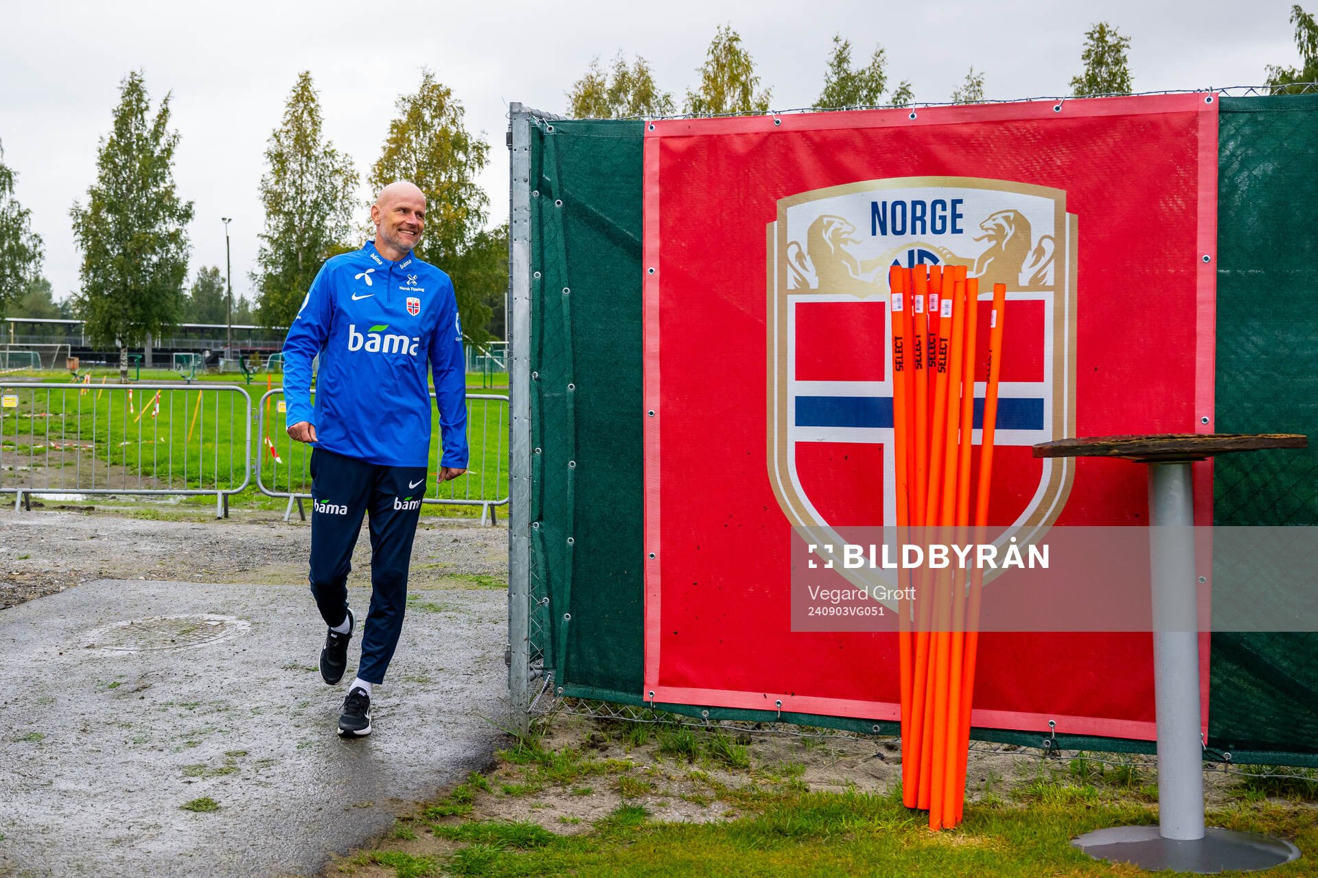 Ståle Solbakken, head coach of the Norwegian national