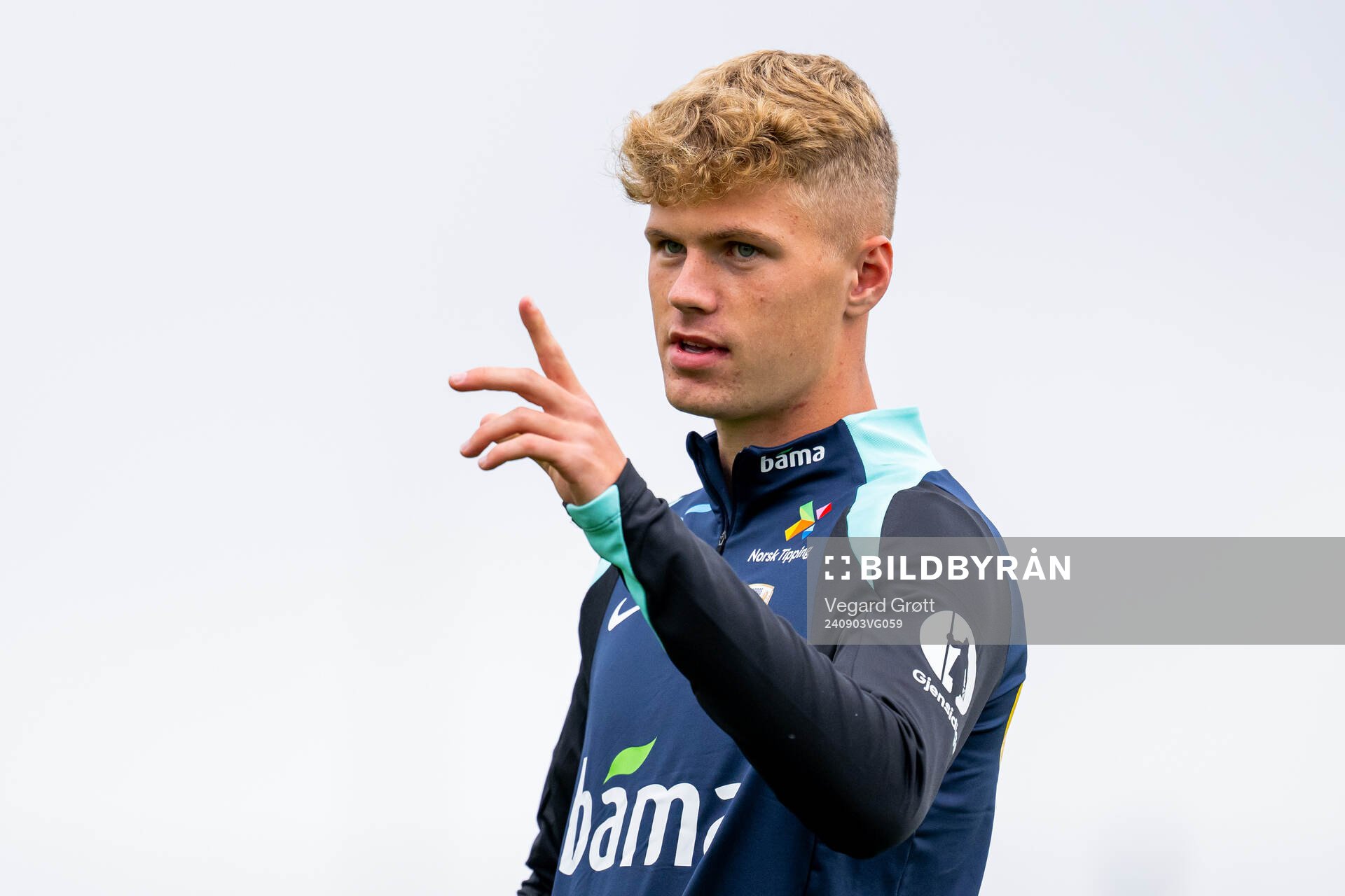 Sindre Walle Egeli of the Norwegian national football team