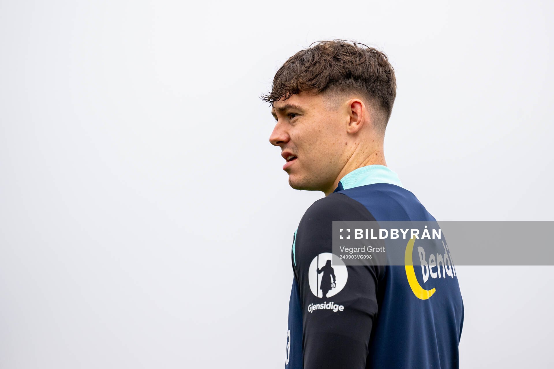 Jørgen Strand Larsen of the Norwegian national football