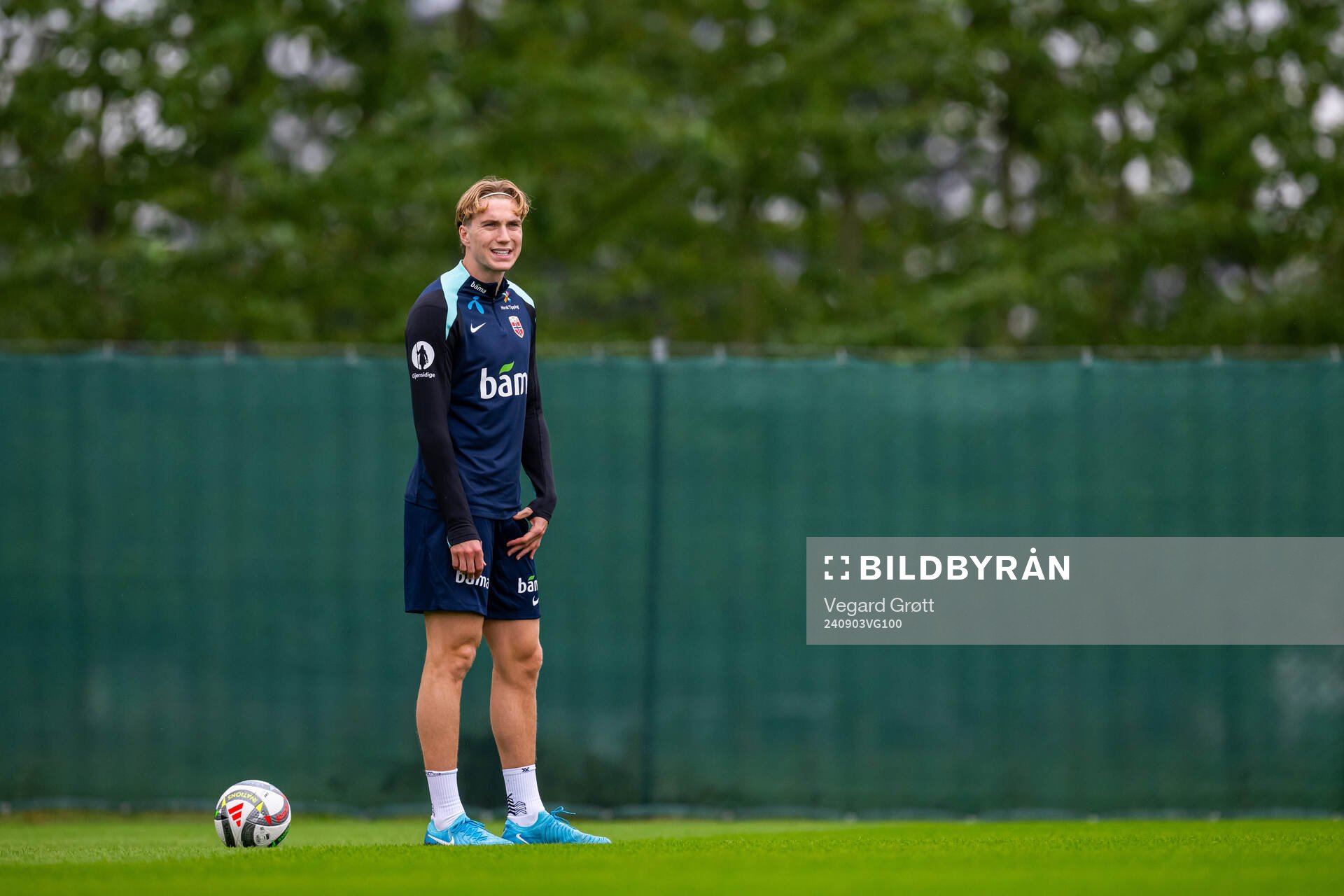 Kristian Thorstvedt of the Norwegian national football team
