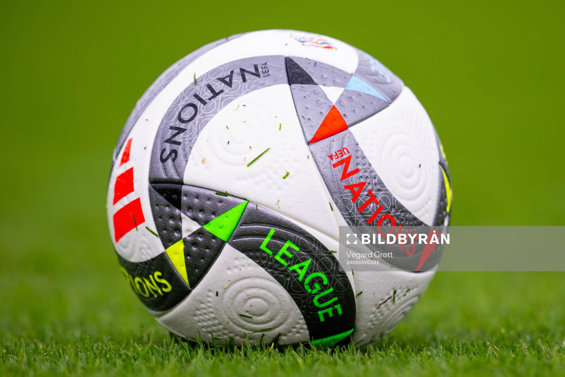 The official Nations League match balls