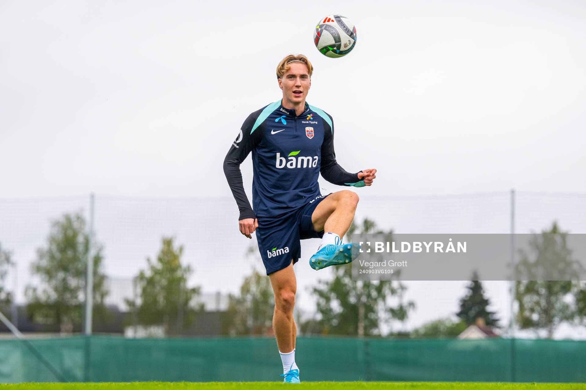 Kristian Thorstvedt of the Norwegian national football team