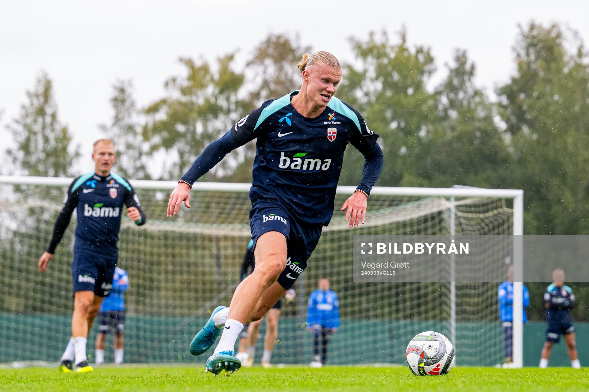 Erling Braut Haaland of the Norwegian national football team