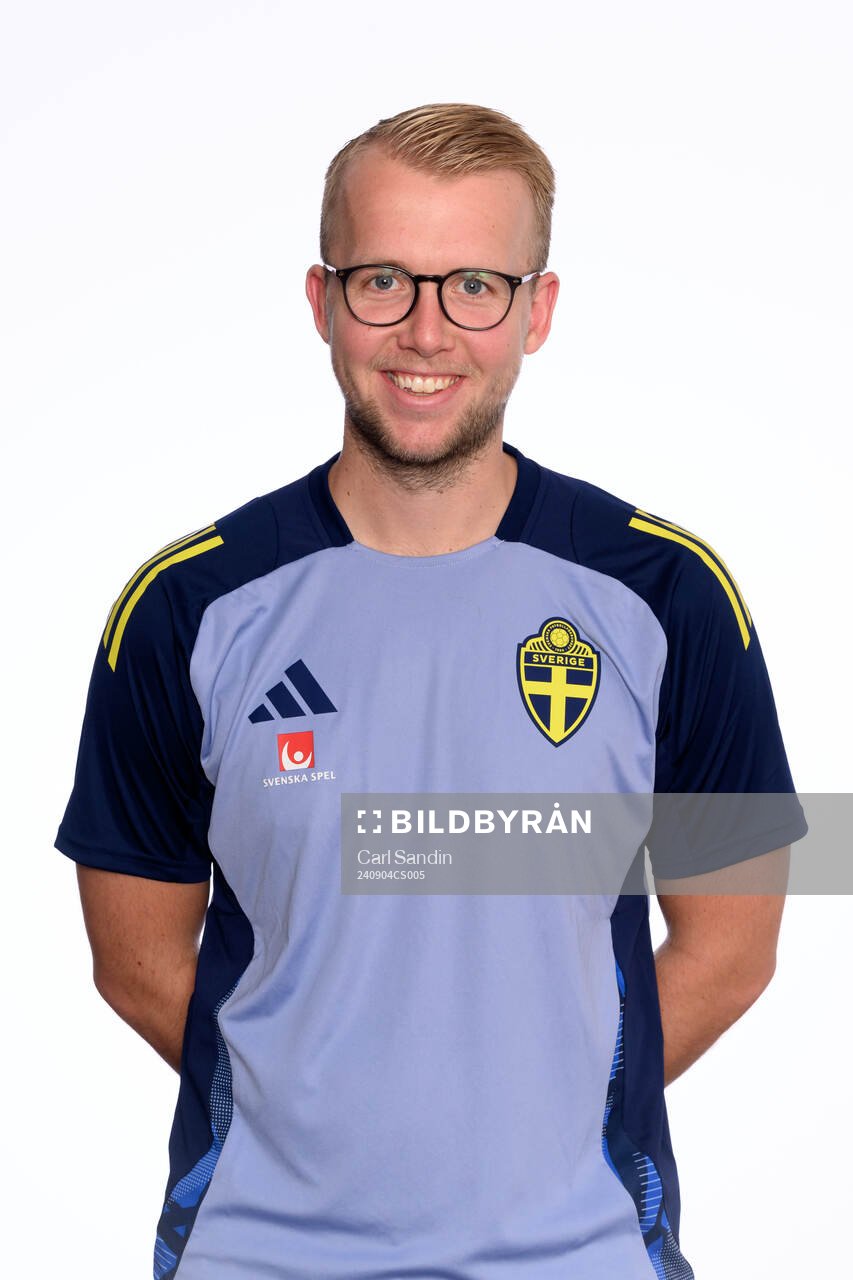 Media officer David Gerd poses for at portrait