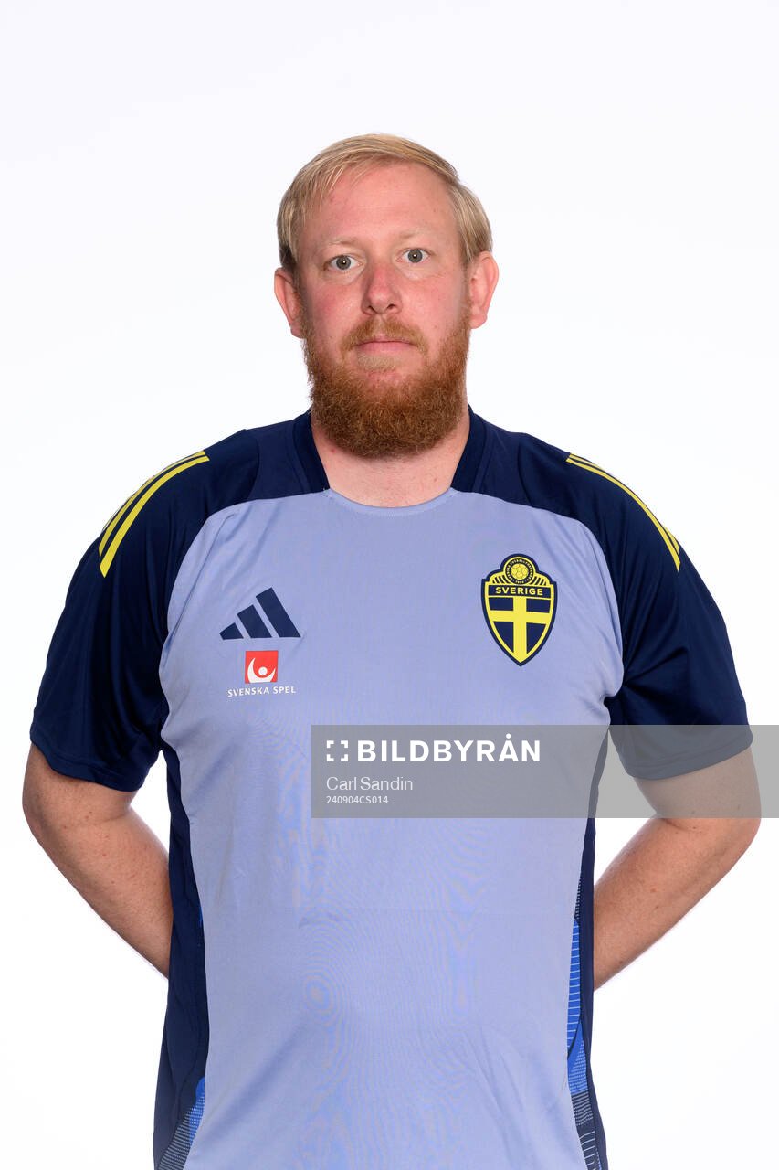 Analyst Sebastian Borg poses for at portrait