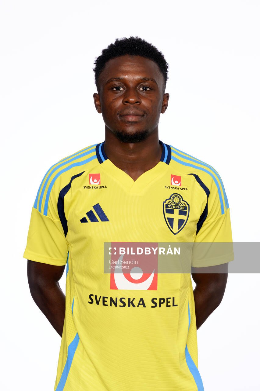 Zeidane Inoussa poses for at portrait