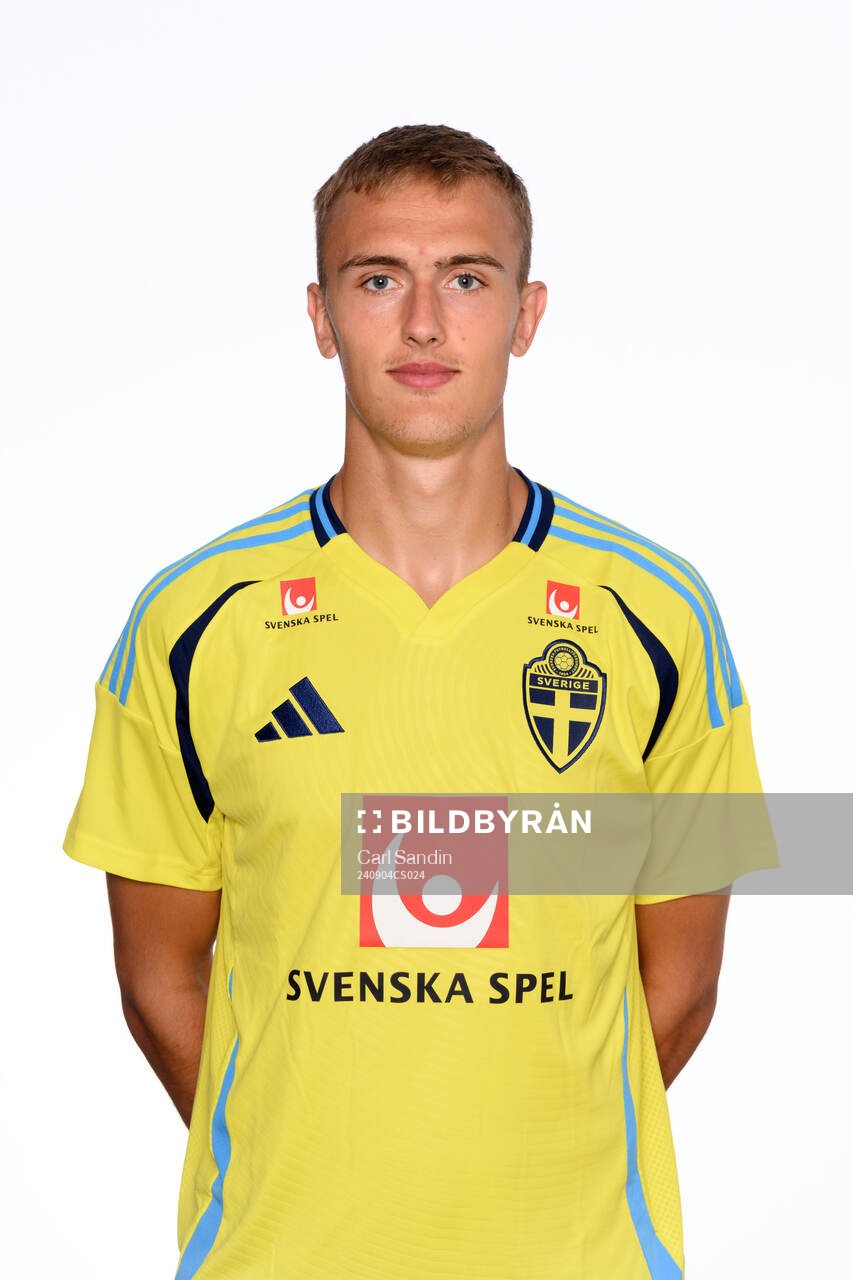 Jesper Tolinsson poses for at portrait