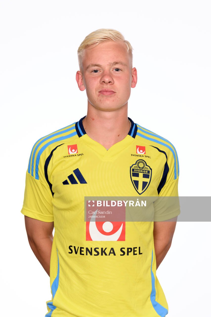 Otto Rosengren poses for at portrait