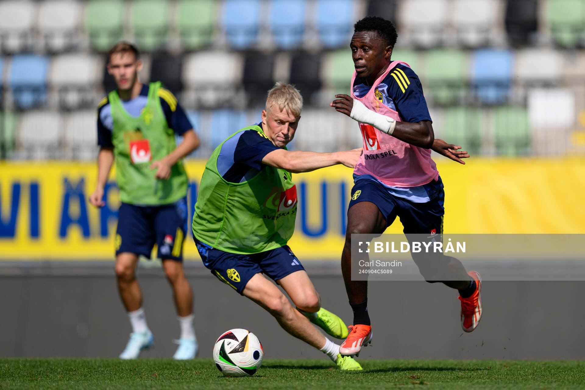 Melker Widell and Zeidane Inoussa