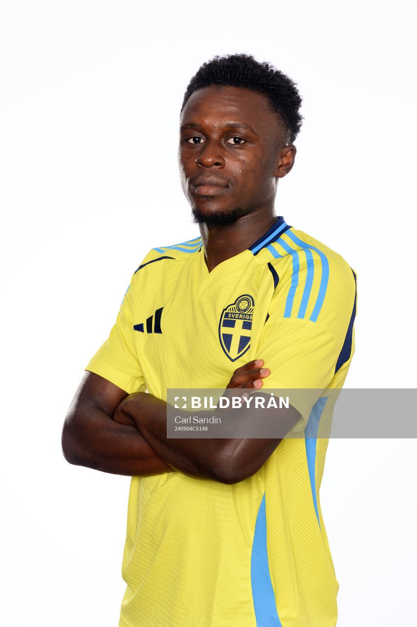 Zeidane Inoussa poses for at portrait