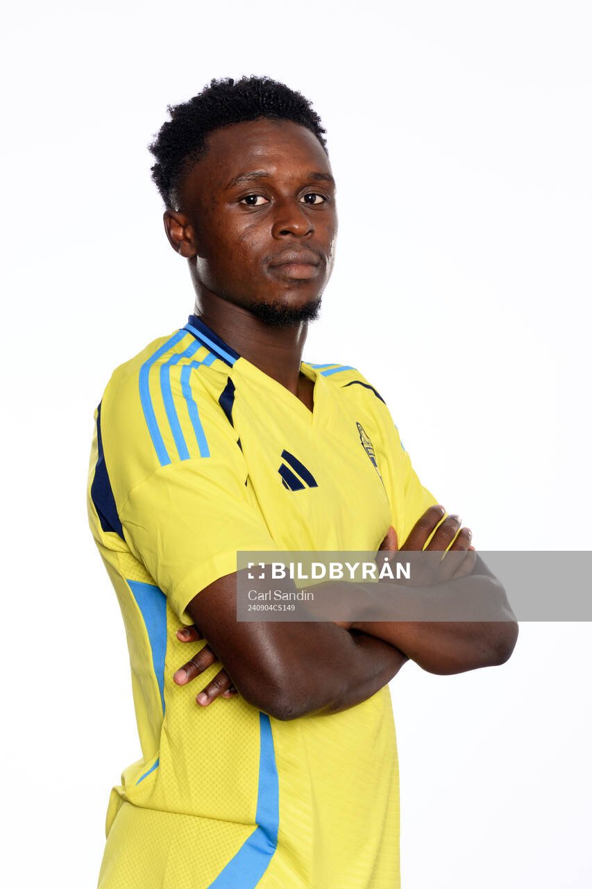 Zeidane Inoussa poses for at portrait