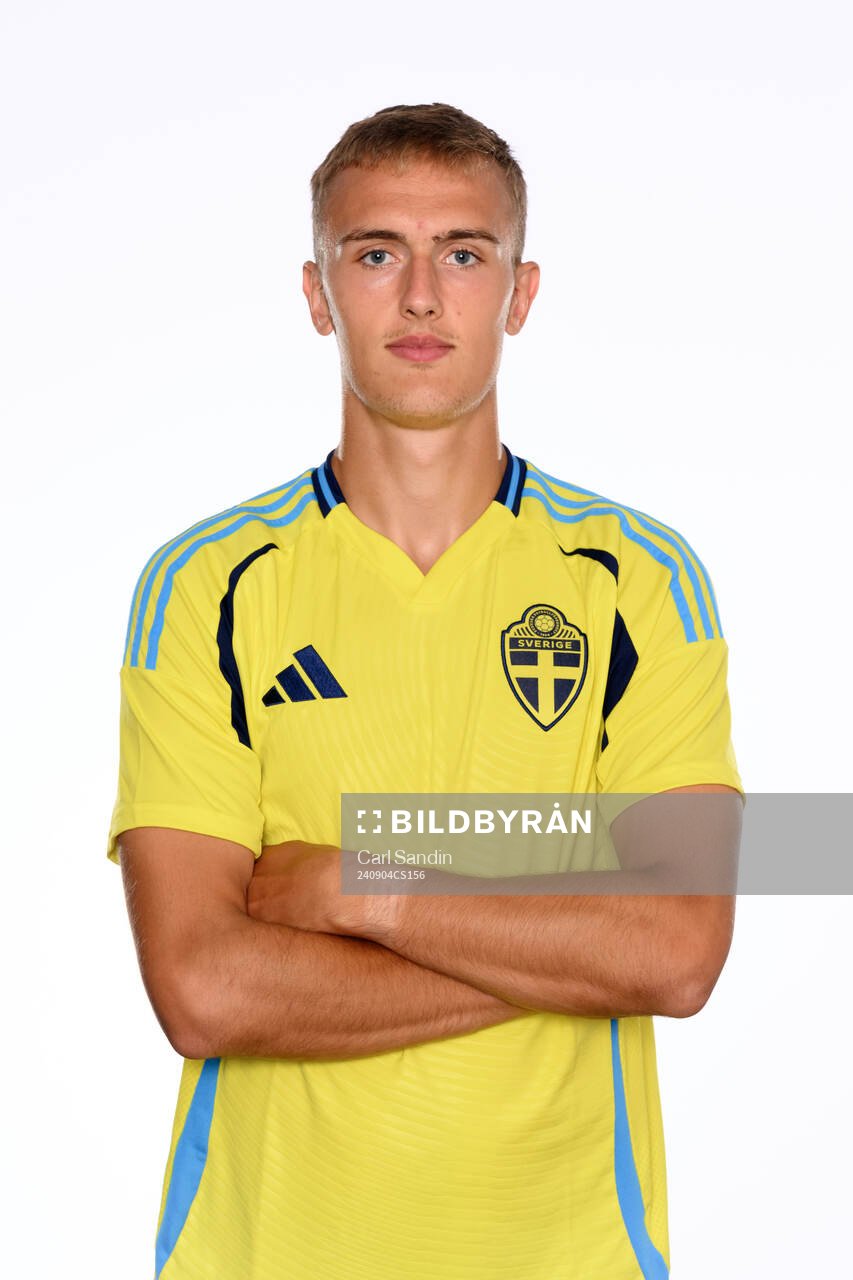 Jesper Tolinsson poses for at portrait