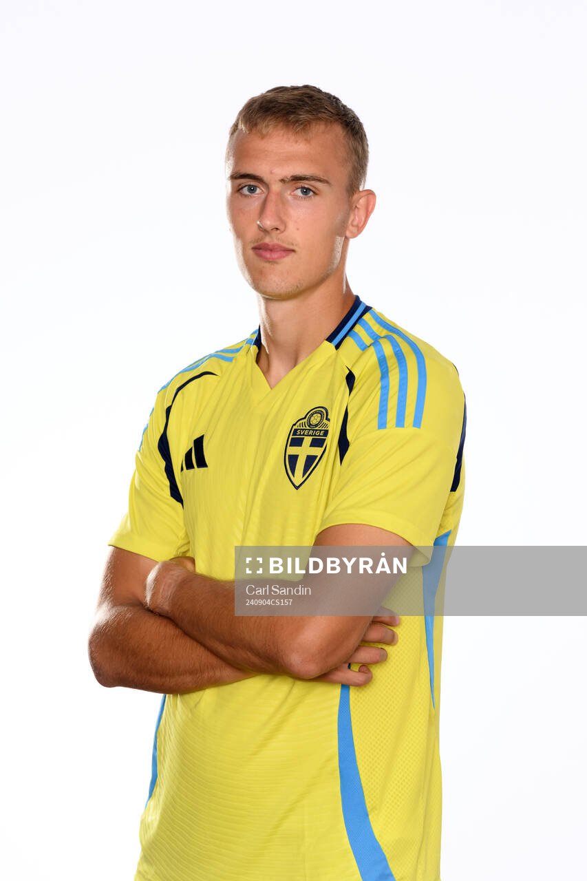 Jesper Tolinsson poses for at portrait